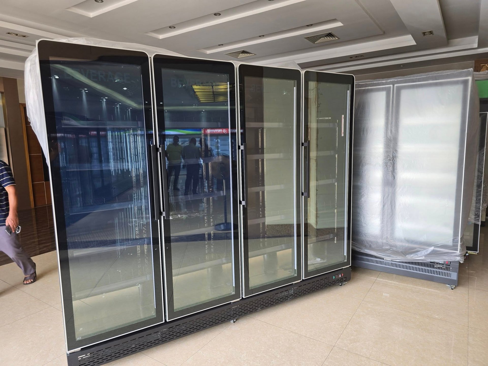 woman wearing yellow long-sleeved dress under white clouds and blue sky during daytime