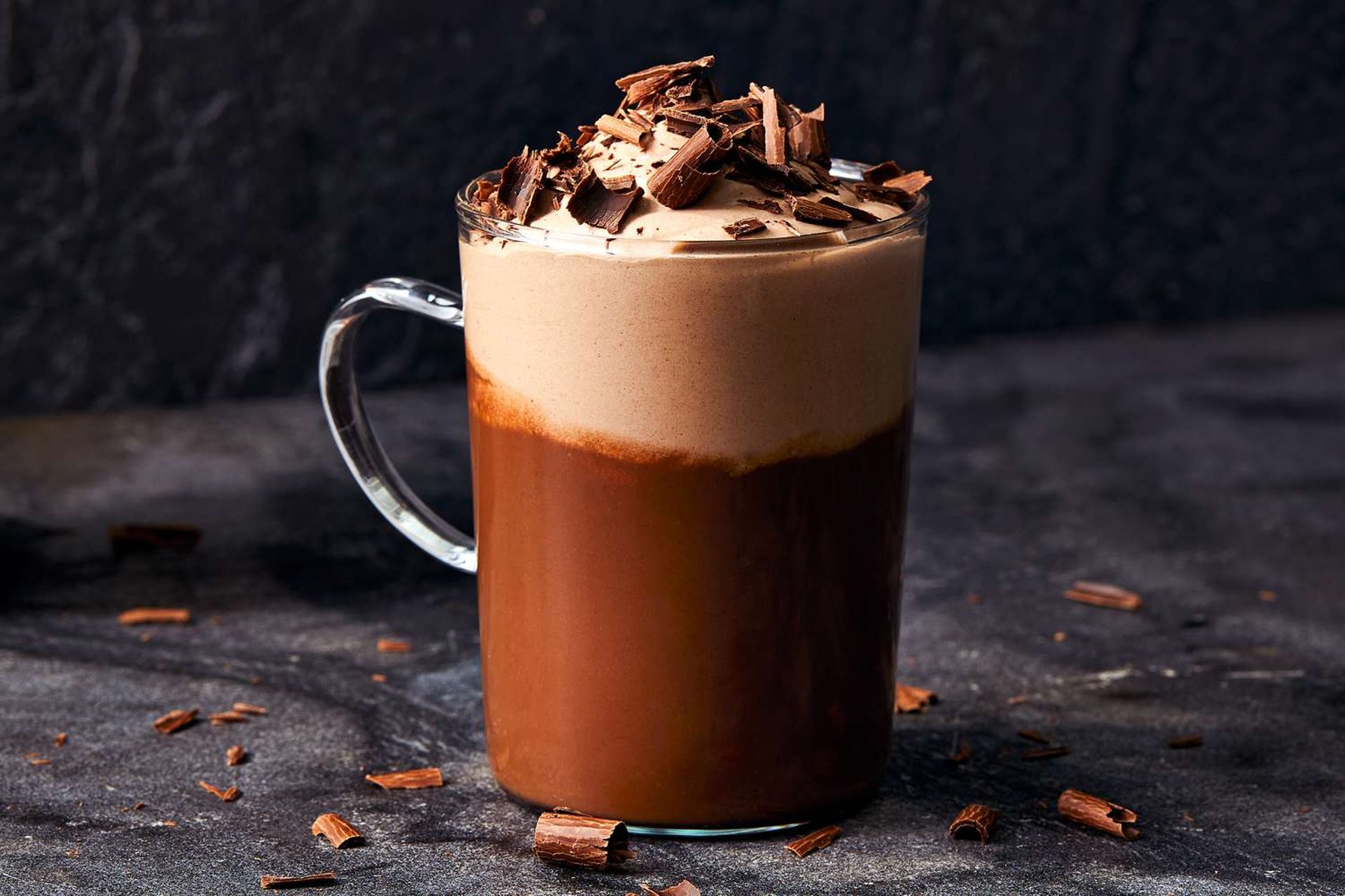 a close up of a chocolate colored liquid