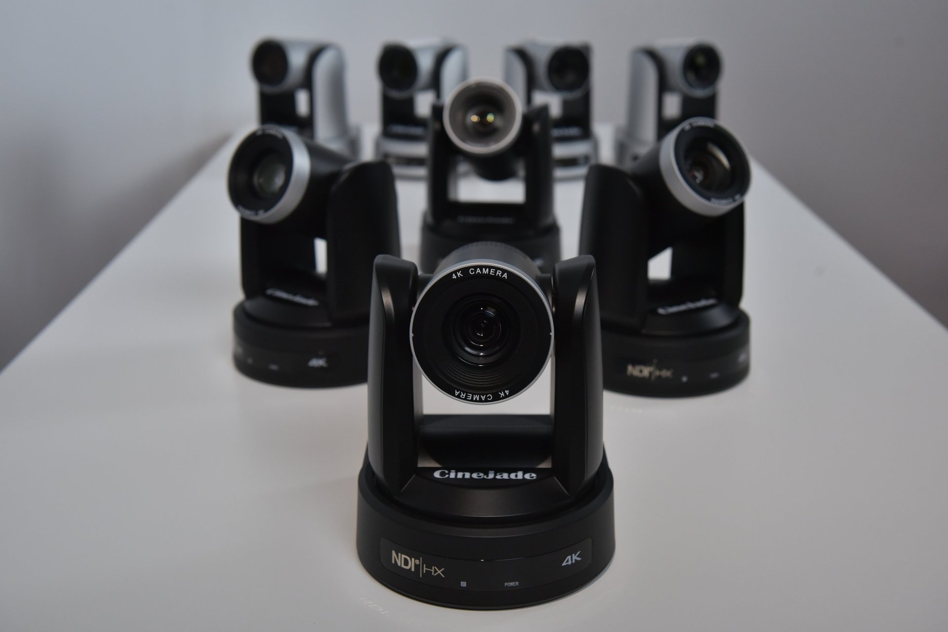 a close up of a camera on a tripod