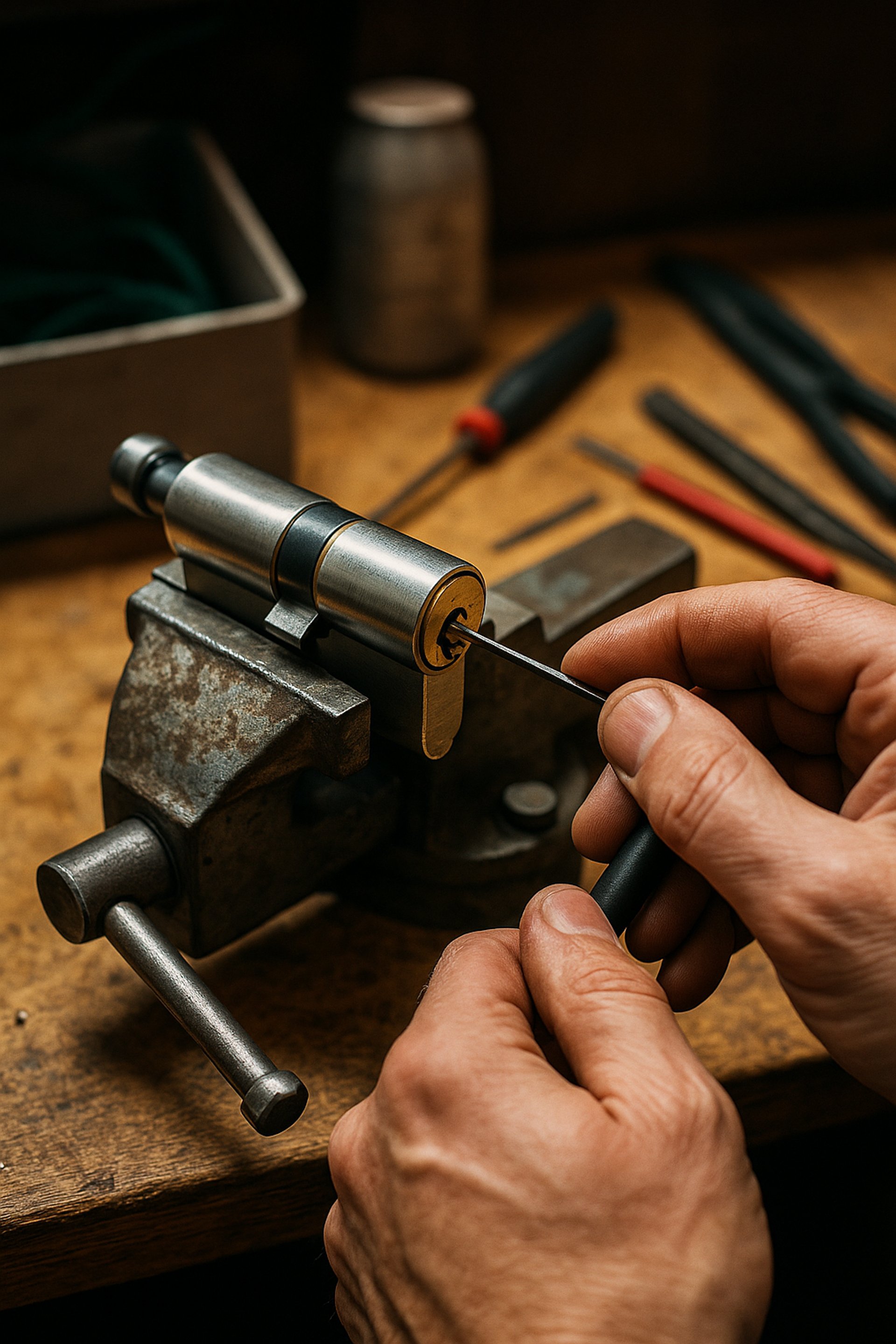an abstract photo of a curved building with a blue sky in the background