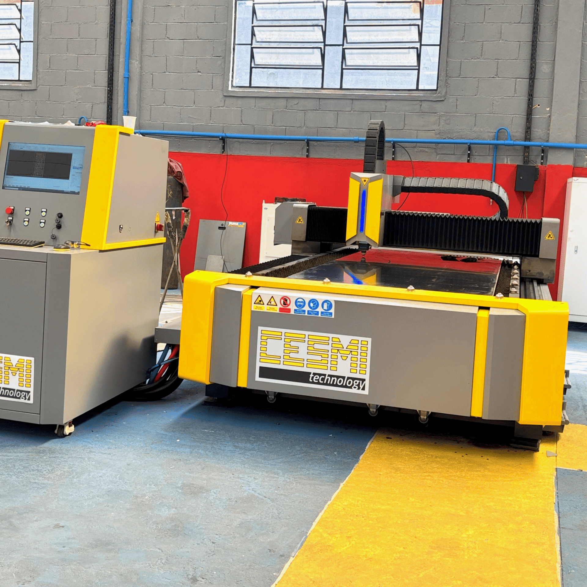 an electrical device laying on top of a blueprint