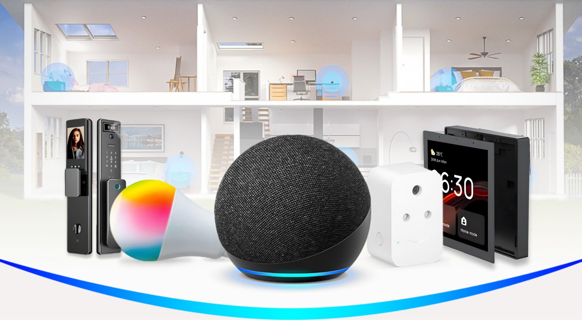 black blue and yellow textile