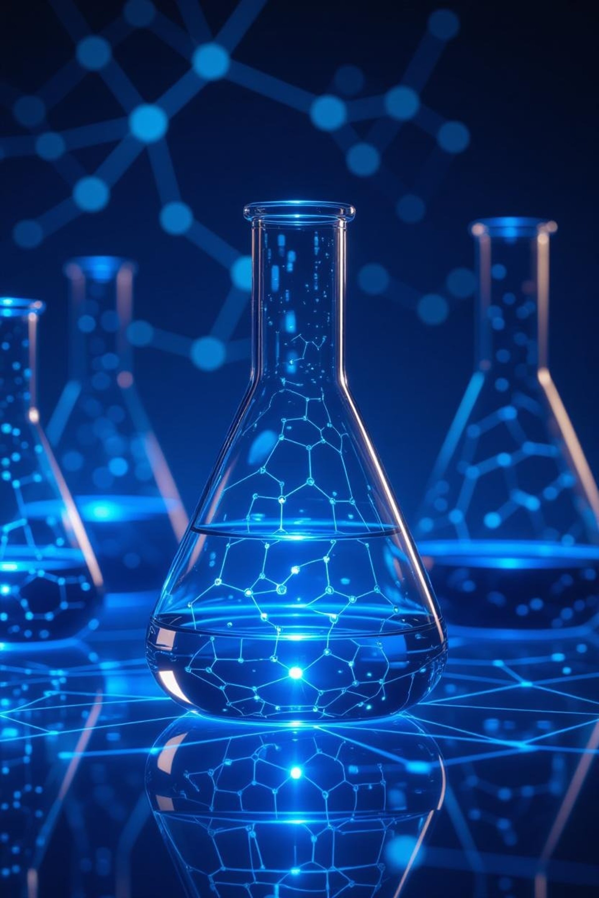 an abstract photo of a curved building with a blue sky in the background