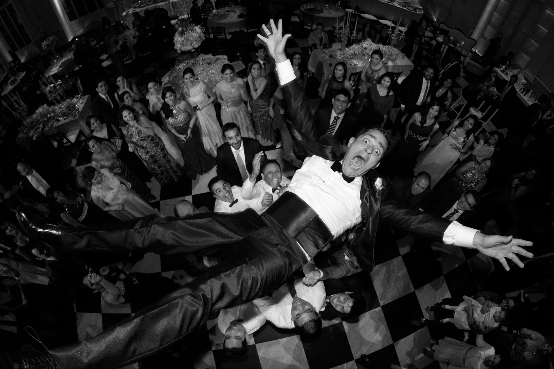 woman wearing yellow long-sleeved dress under white clouds and blue sky during daytime