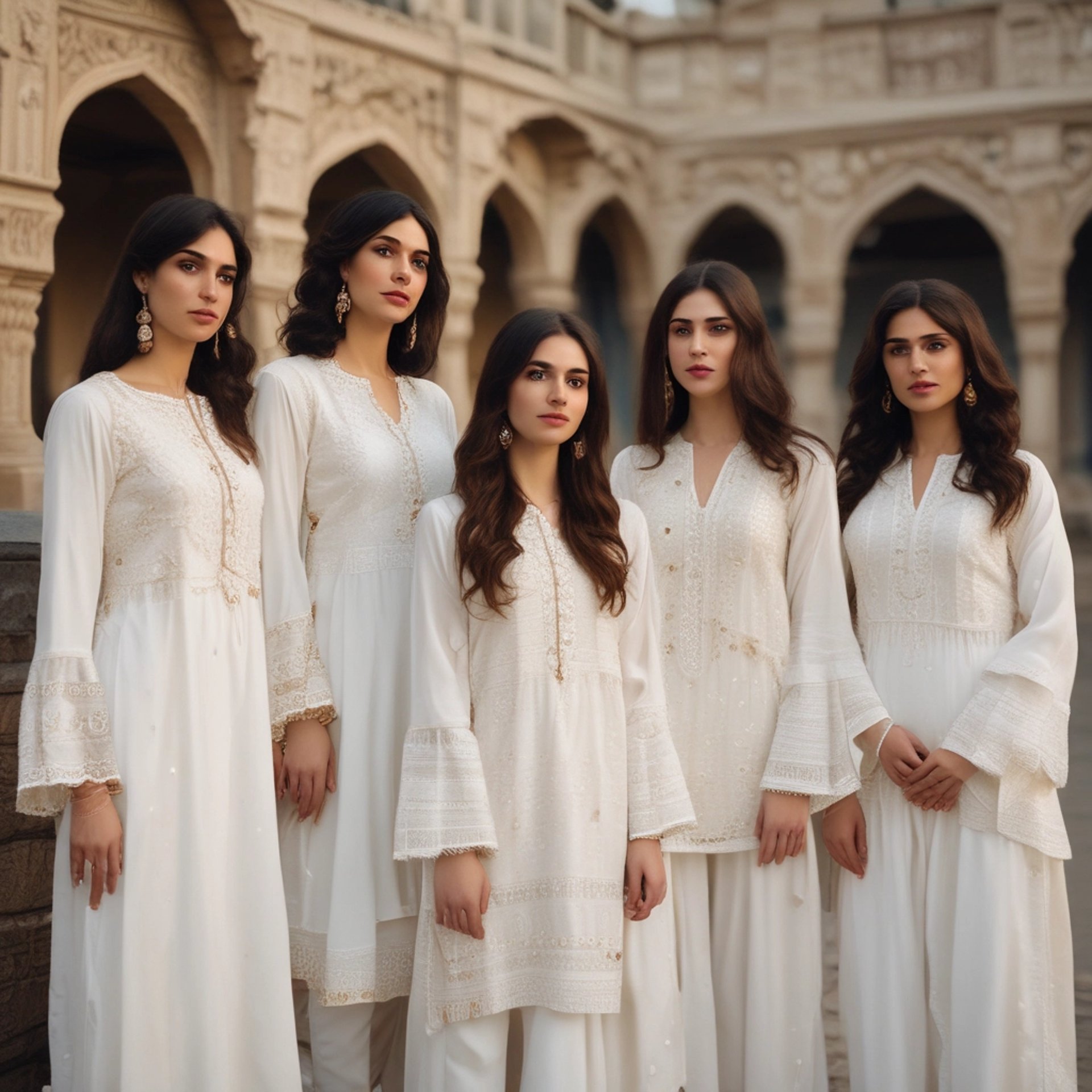 woman in white hijab smiling