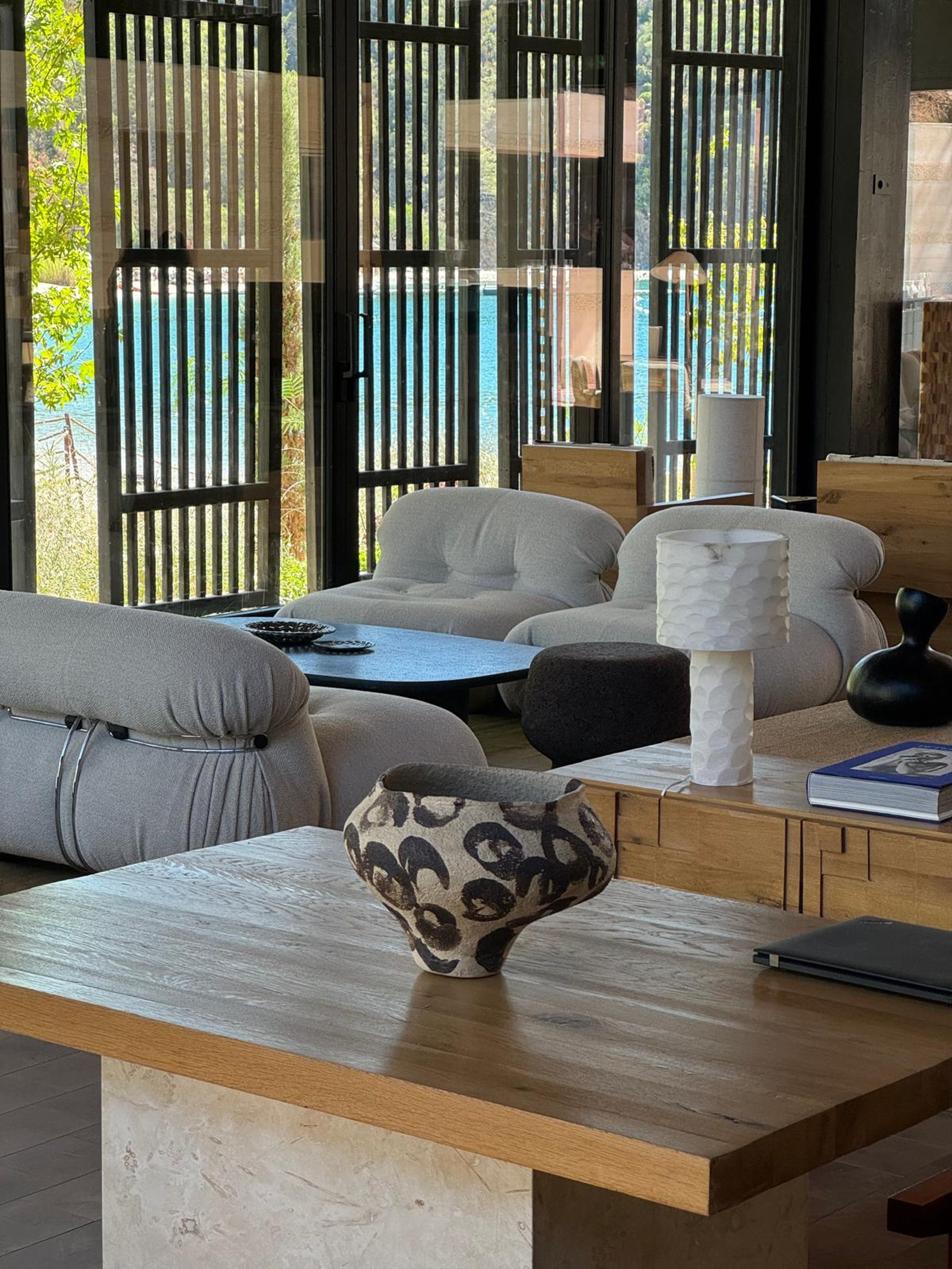 Mayne pottery seen in a Relais & Châteaux hotel in Fethiye