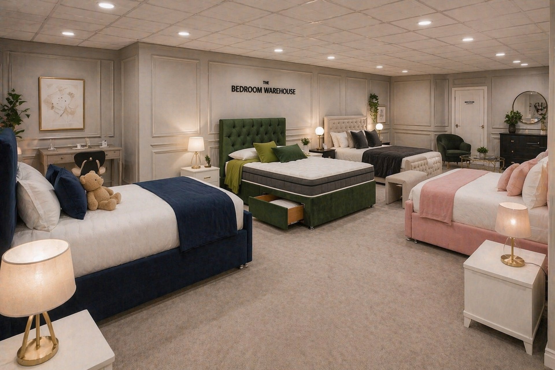 black and white bed linen
