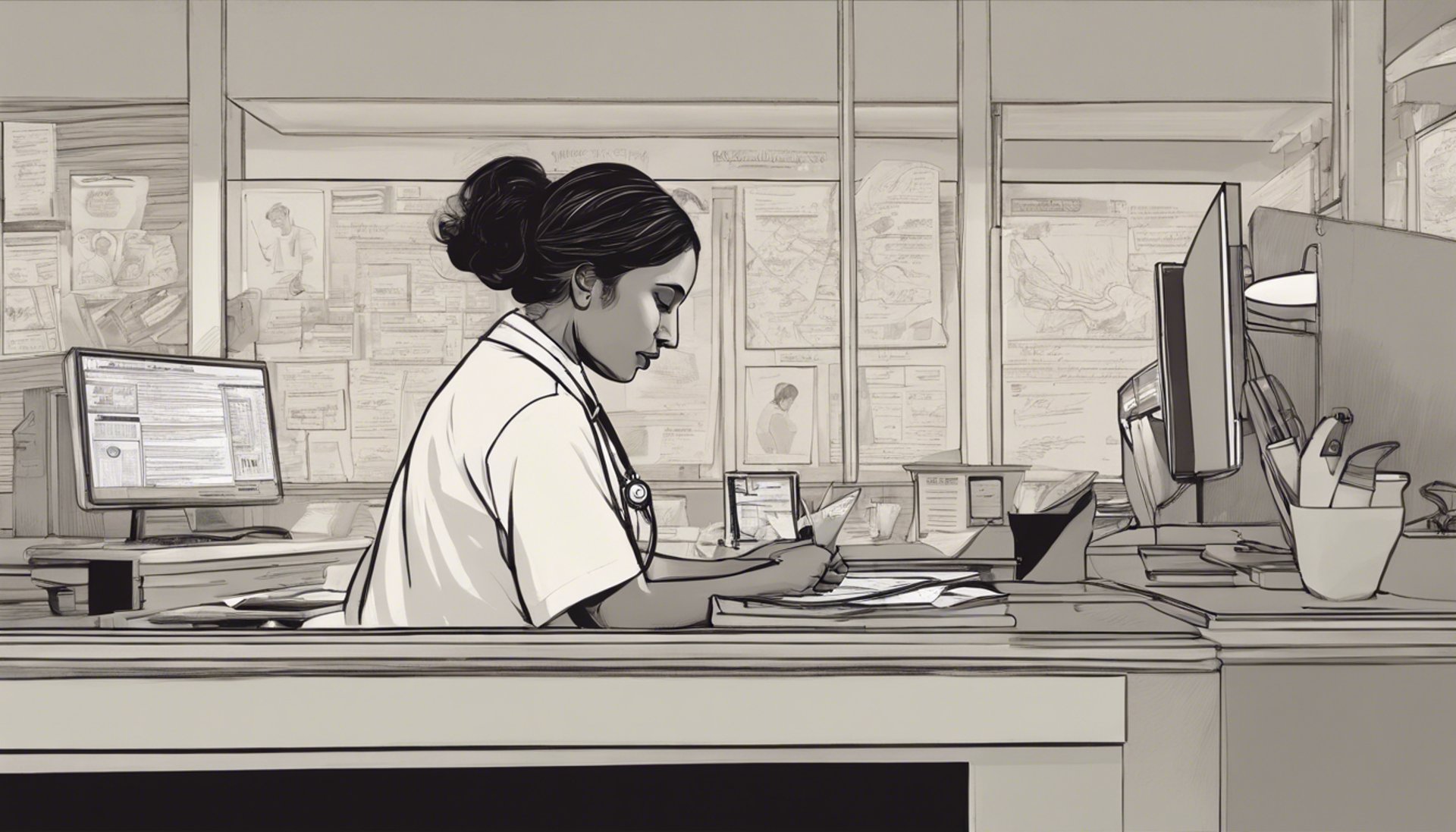 gray computer monitor