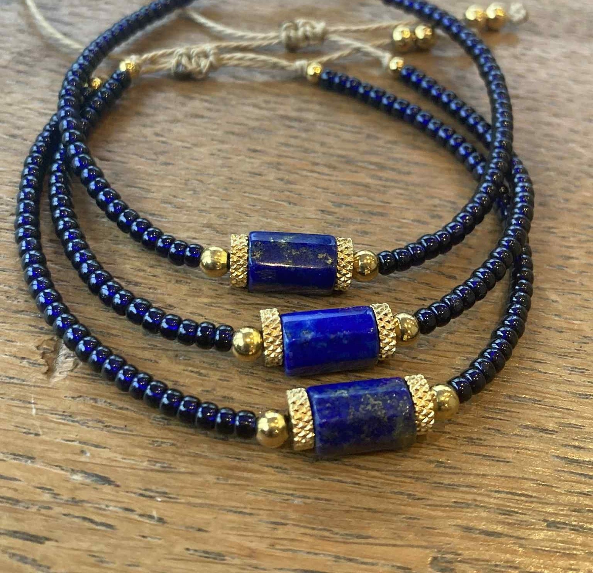 gold-colored jewelries