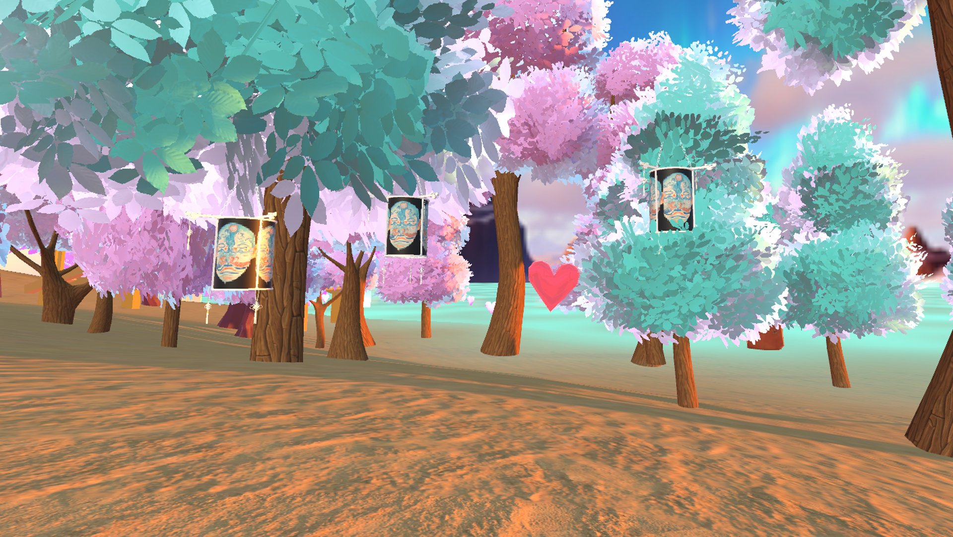 an abstract photo of a curved building with a blue sky in the background