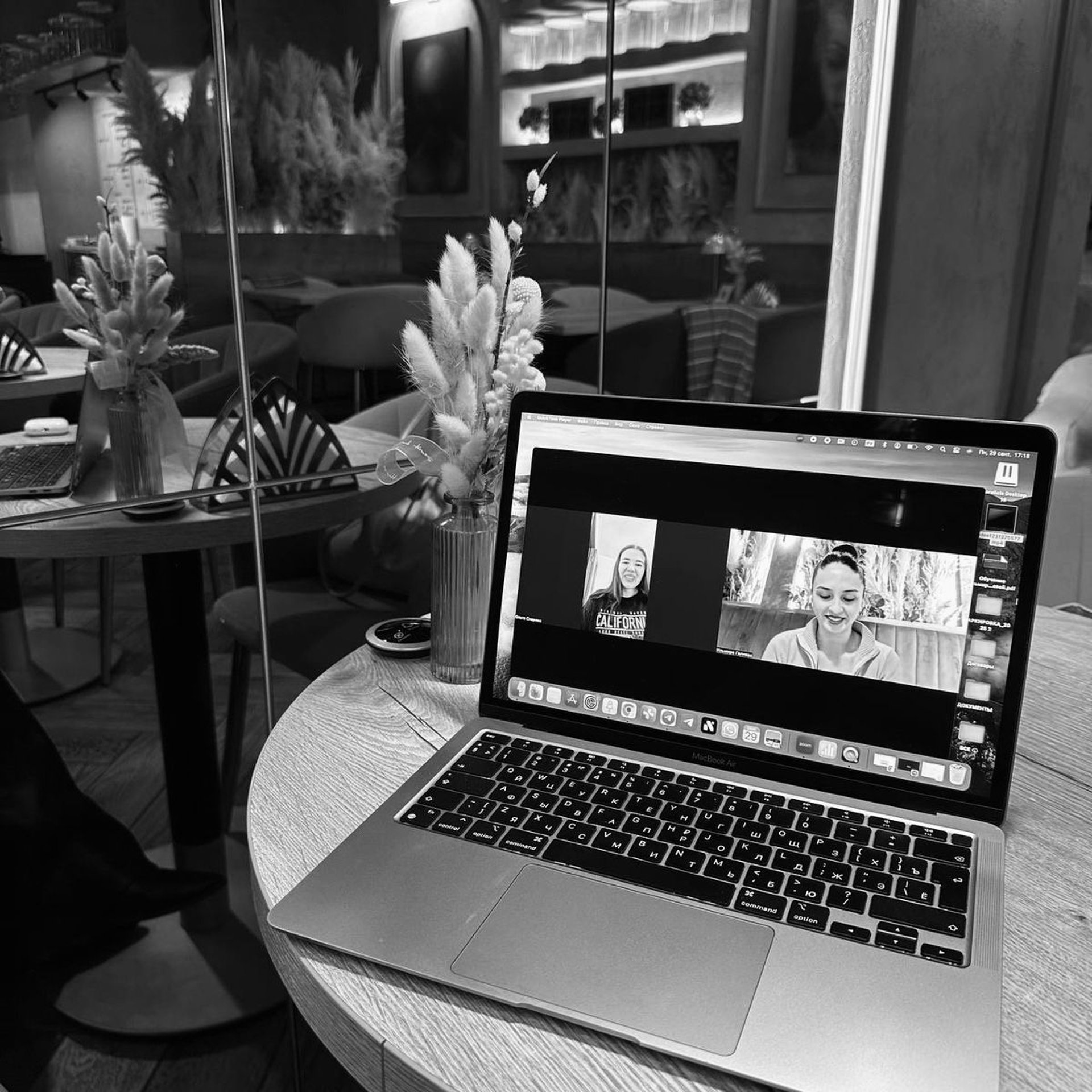 black and brown leather padded tub sofa