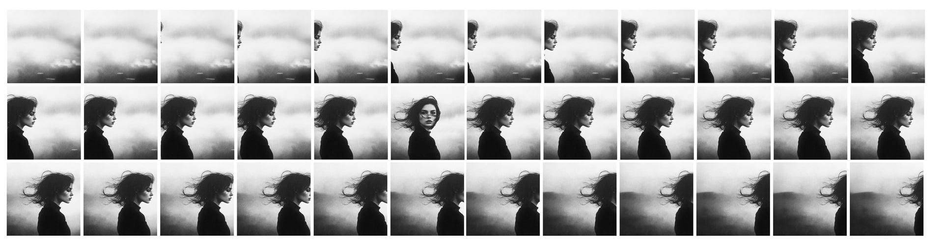 black and white bed linen