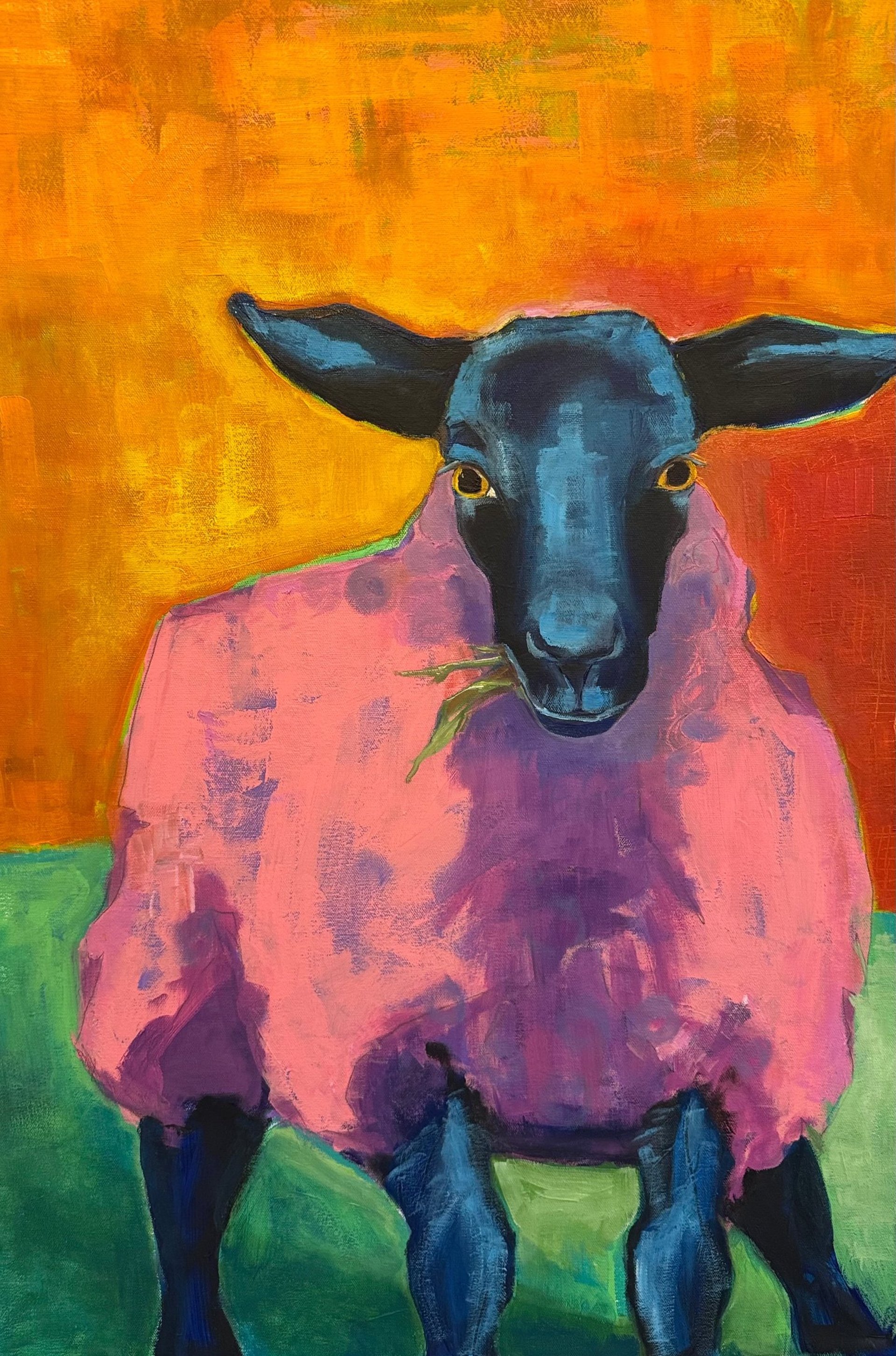 person wearing grey knit sweater