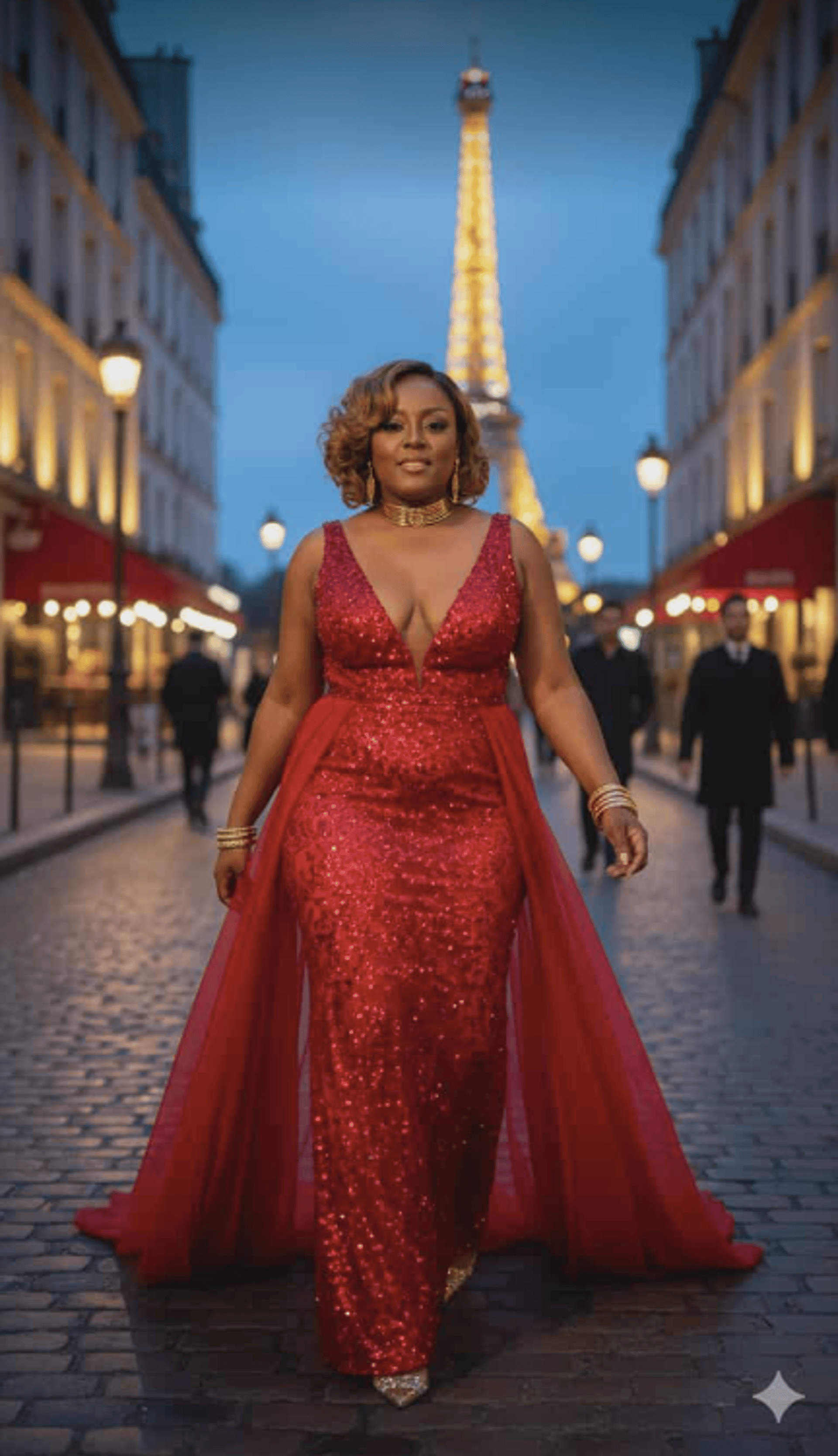 an abstract photo of a curved building with a blue sky in the background