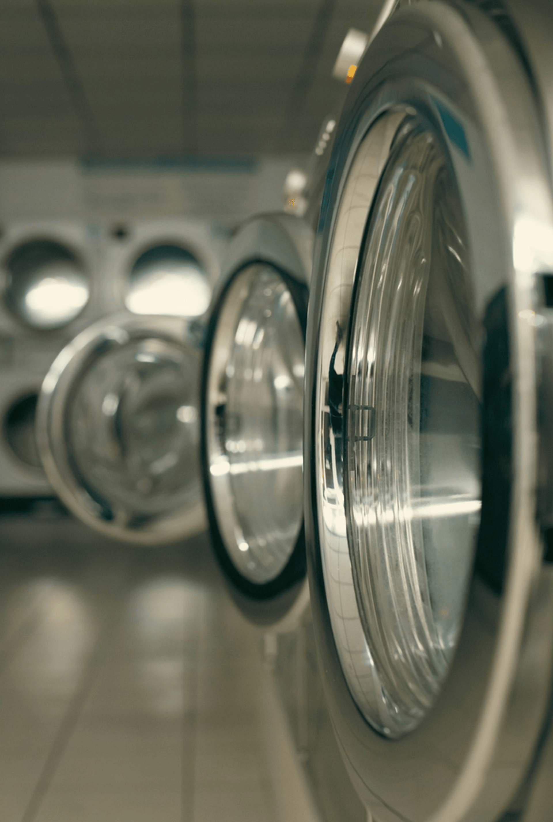 a washer and dryer sitting next to each other