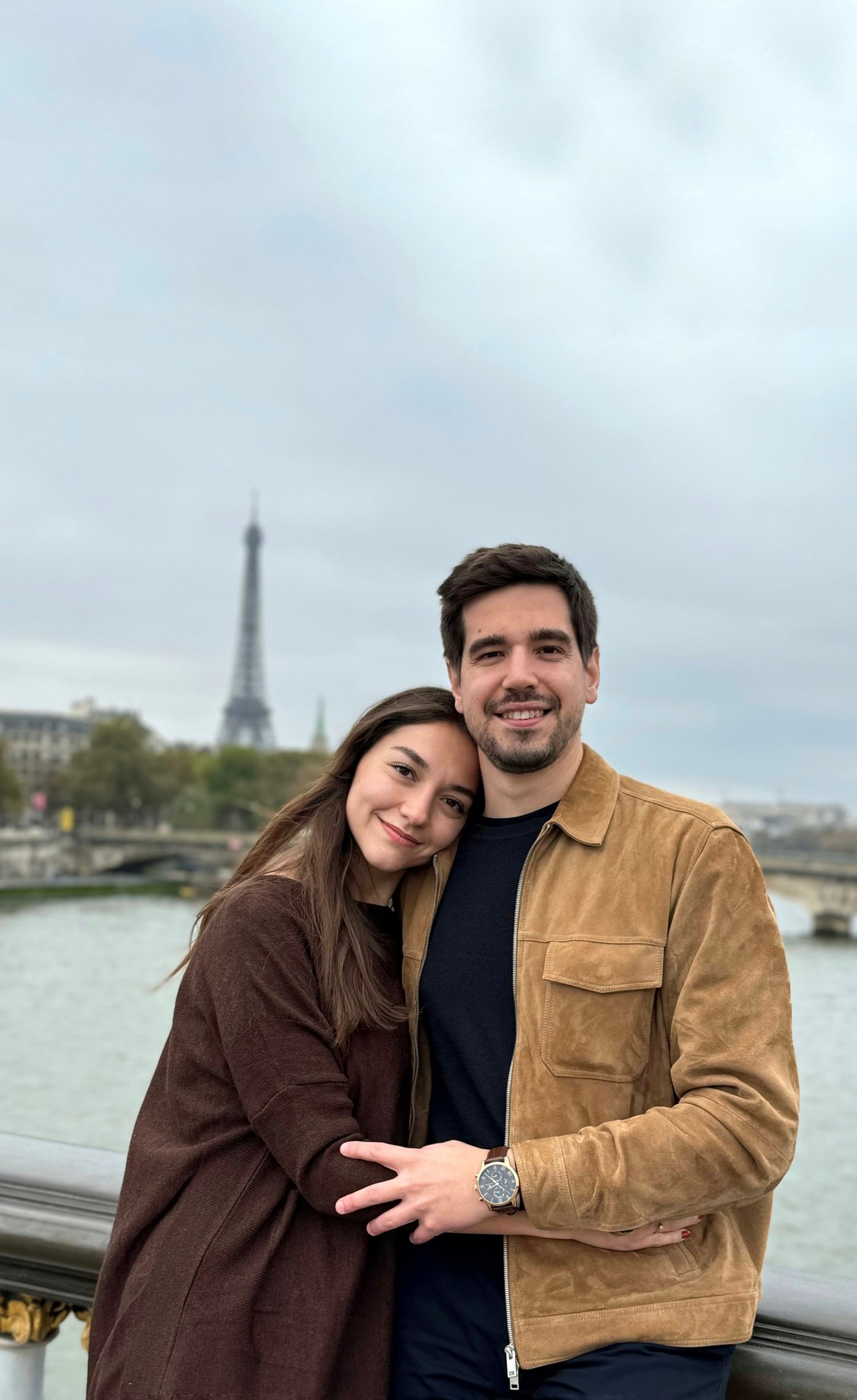 couple wearing silver-colored rings