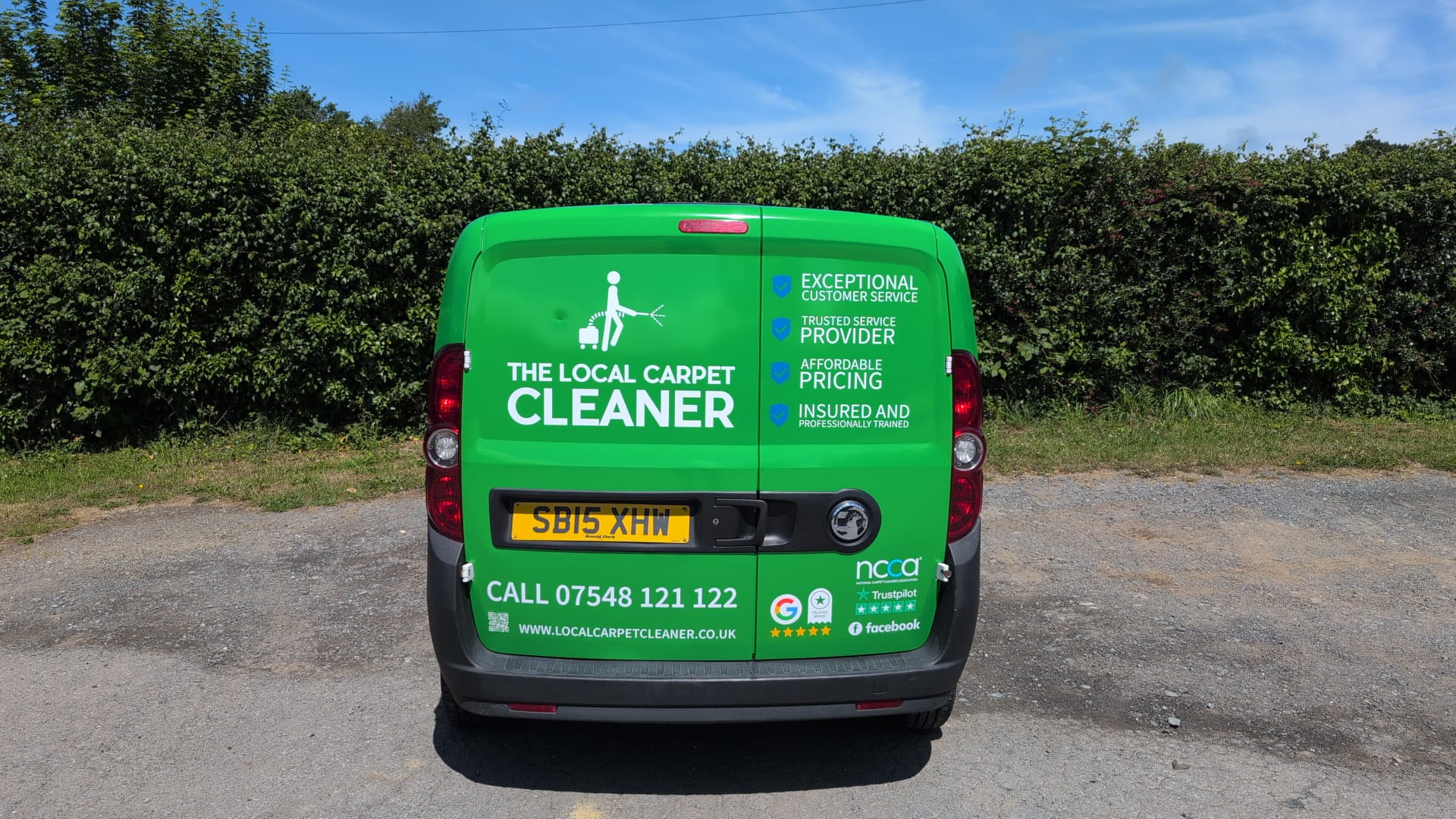 Van Local Carpet cleaner