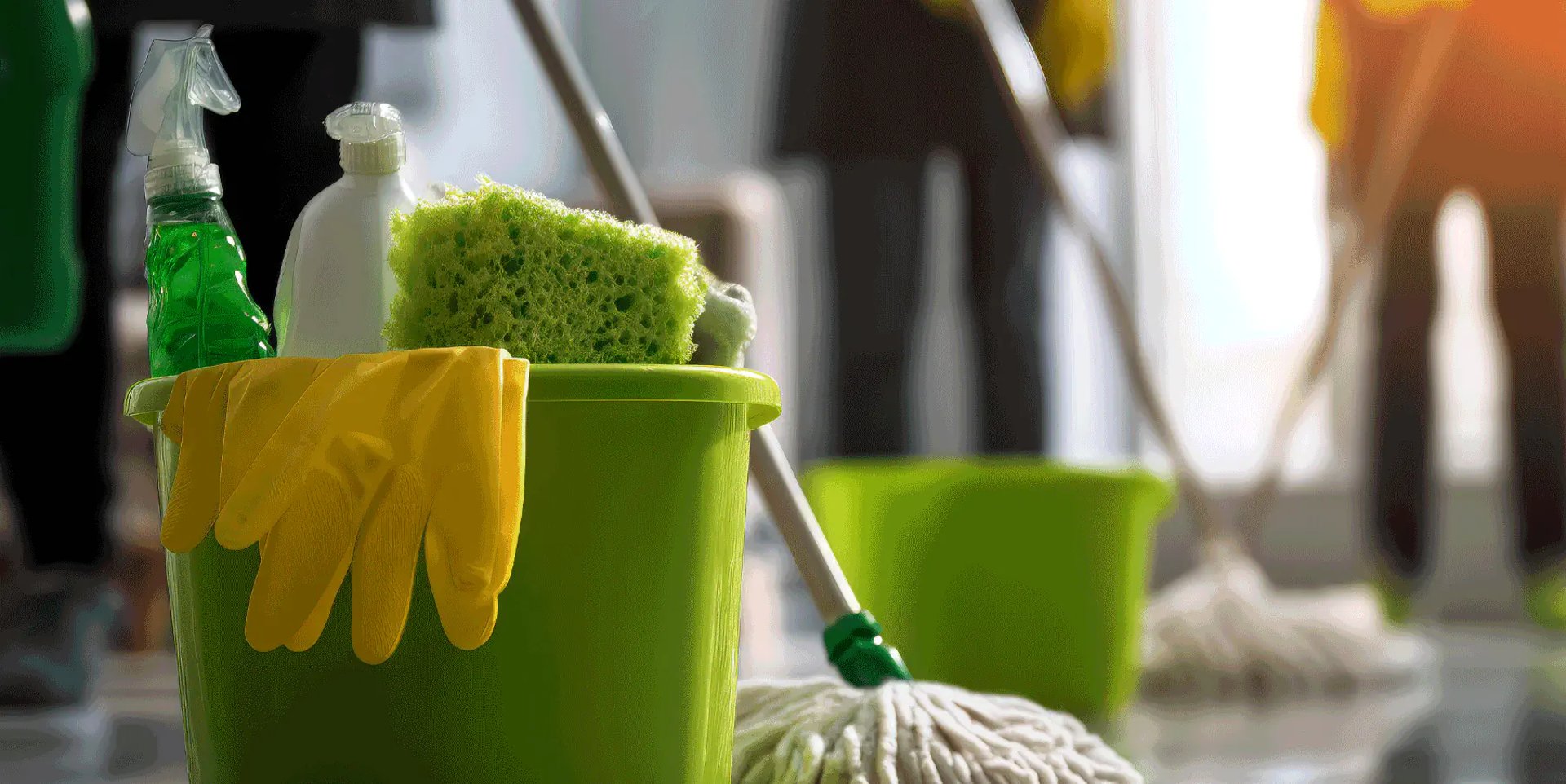 A Step Above Cleaning Concepts team cleaning a home in Traverse City Michigan