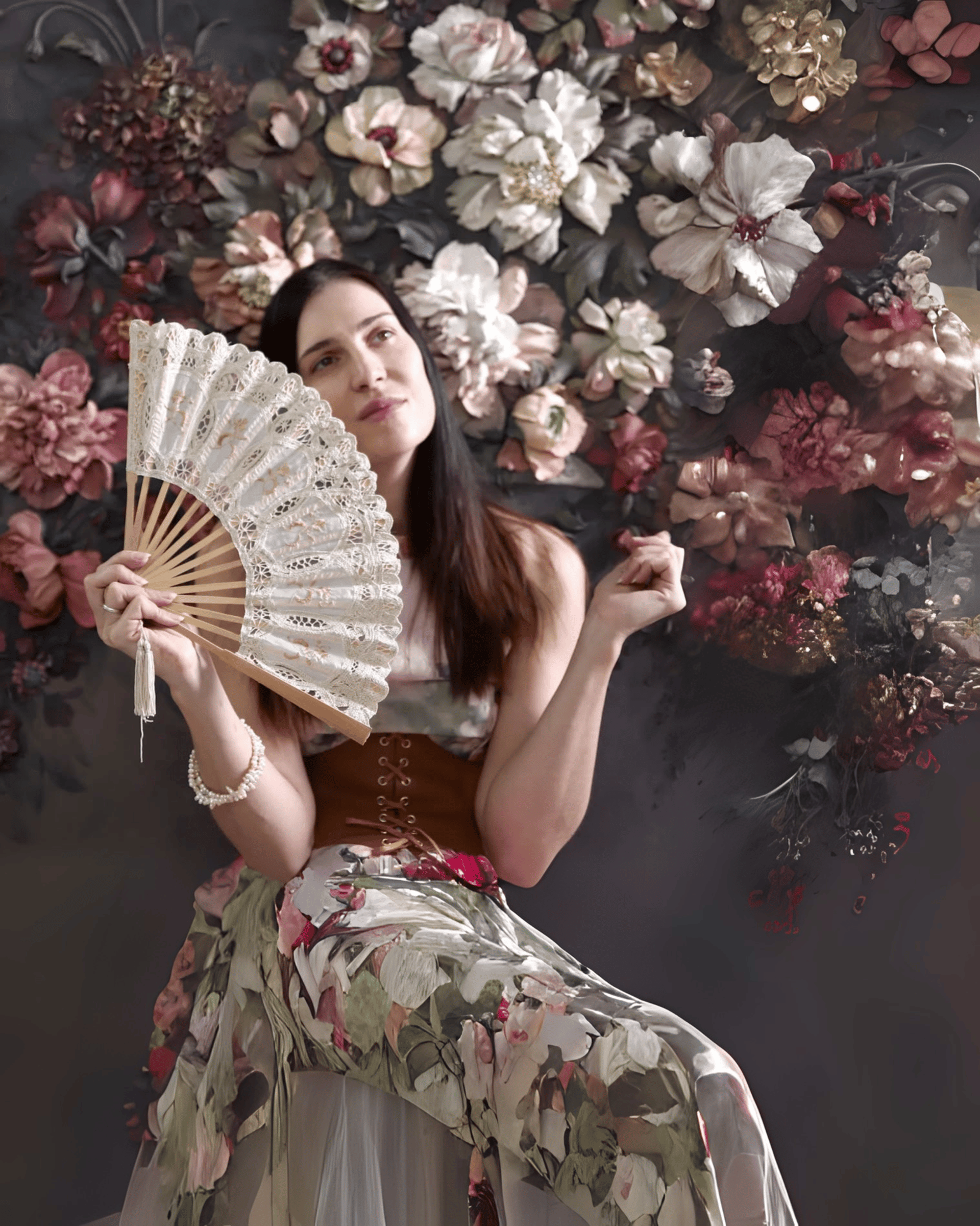 an abstract photo of a curved building with a blue sky in the background