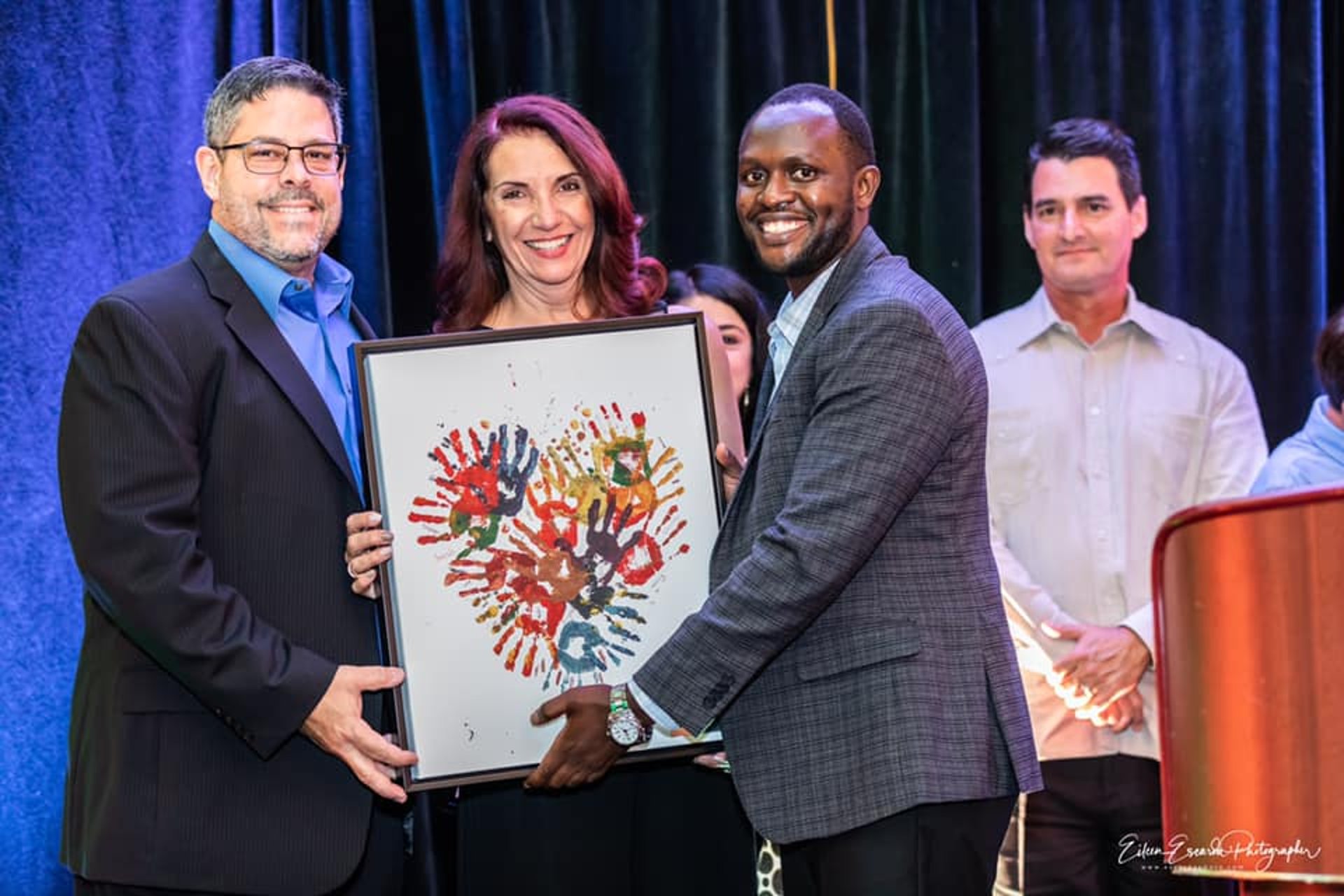 black blue and yellow textile