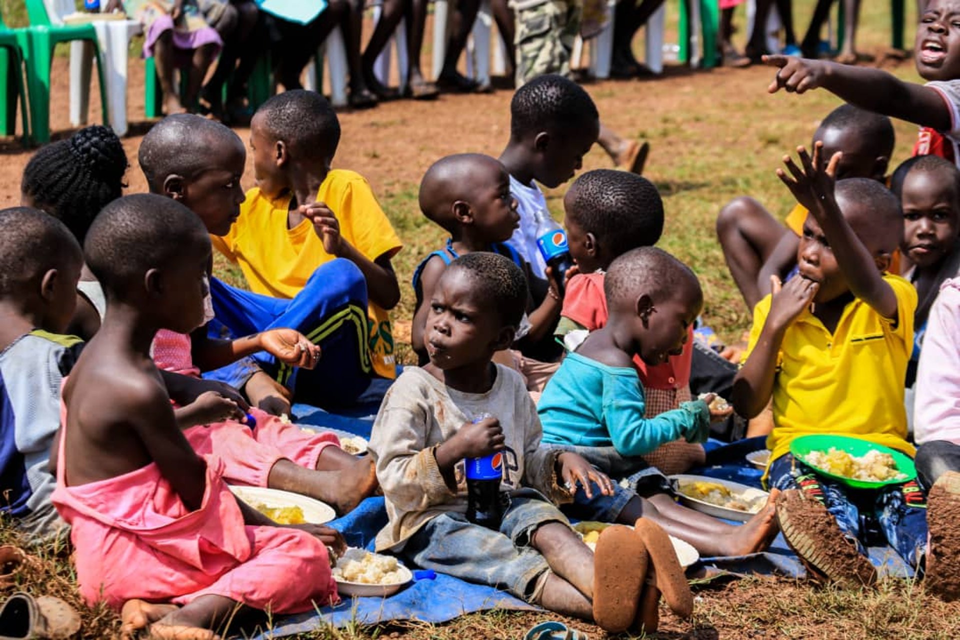 black blue and yellow textile
