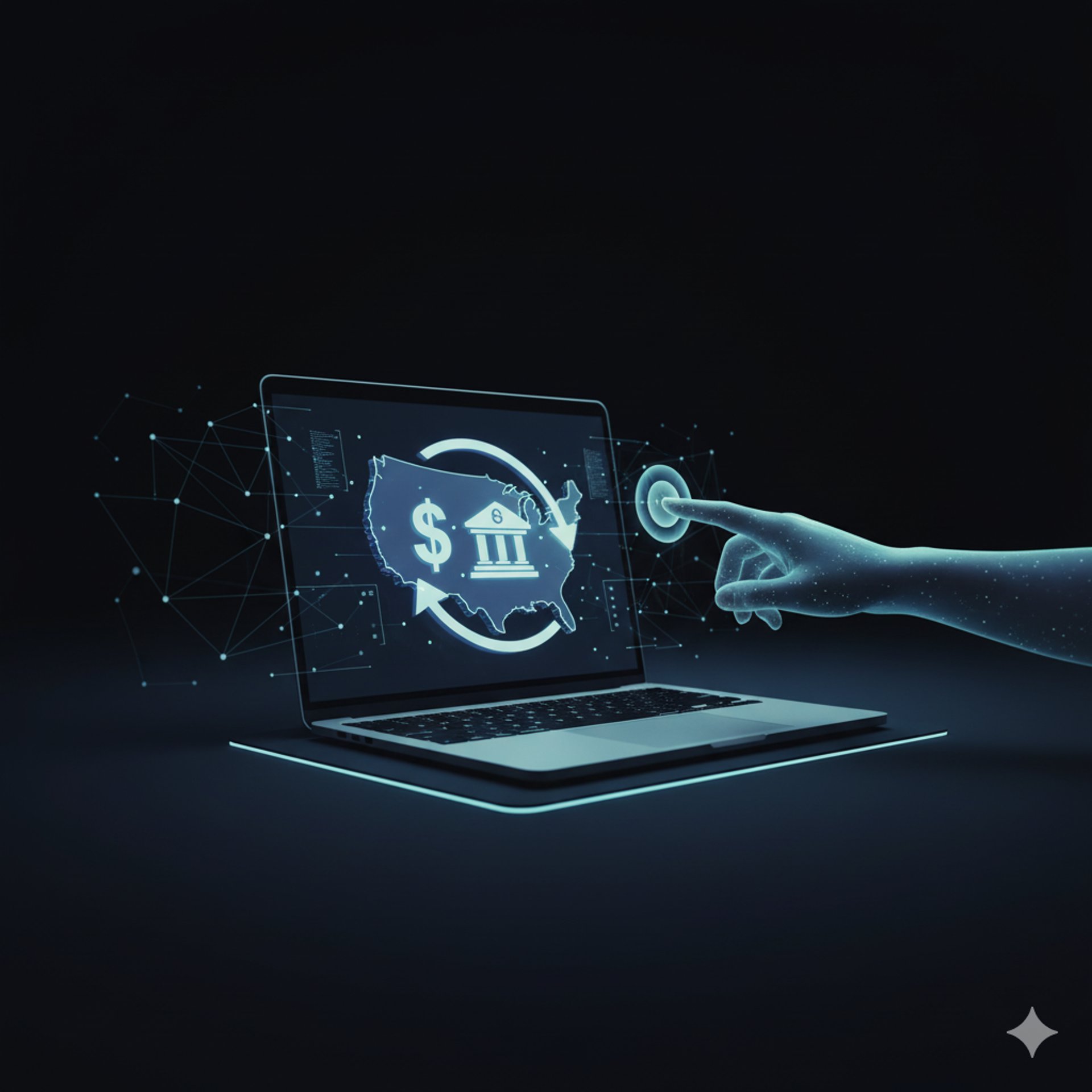 laptop computer on glass-top table