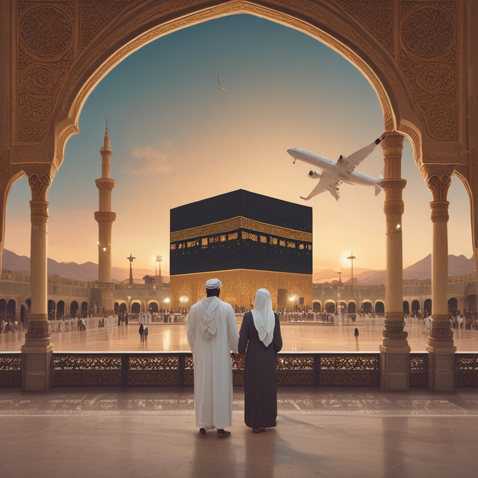 an abstract photo of a curved building with a blue sky in the background