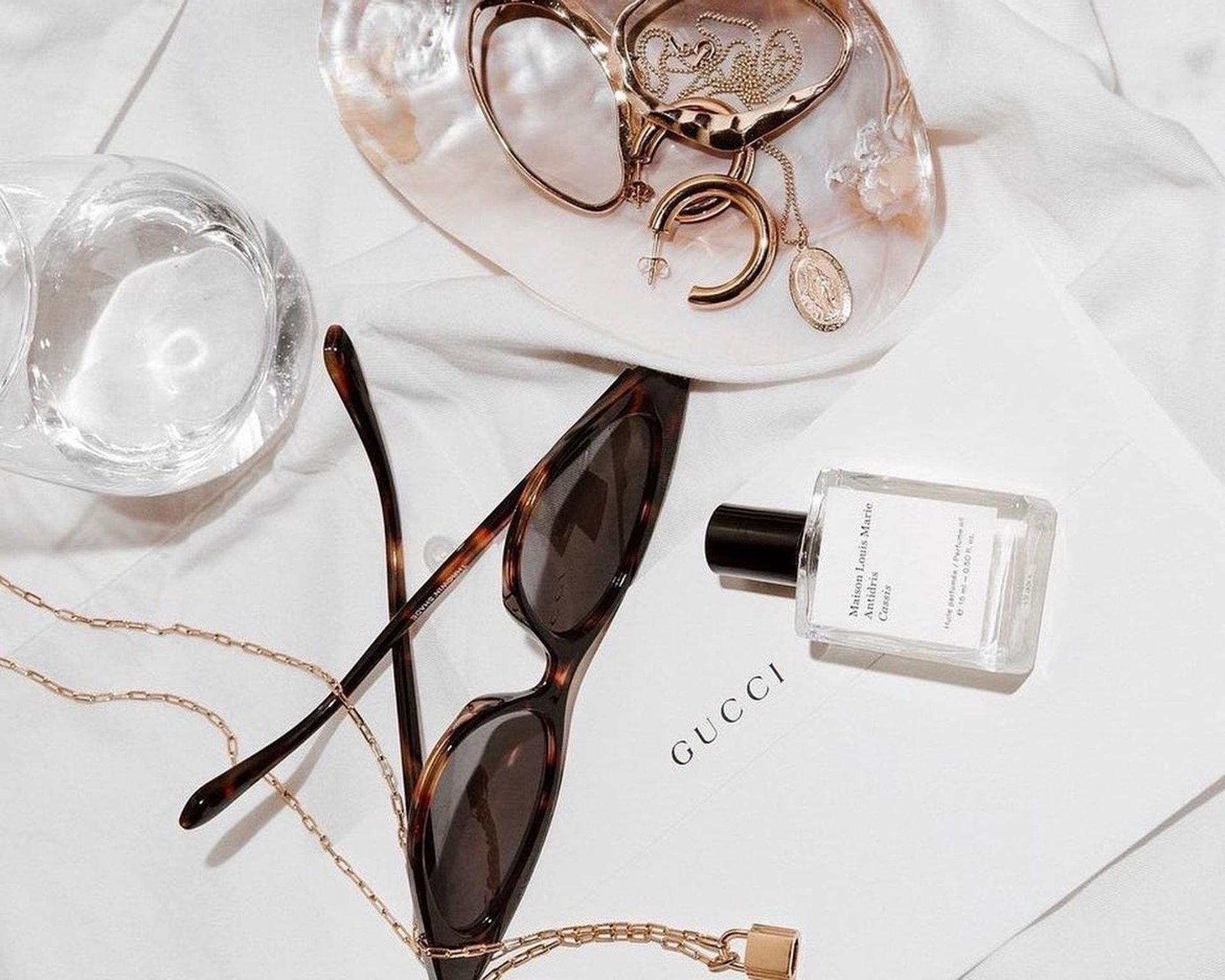 Modern lobby with marble accents and decorative lighting