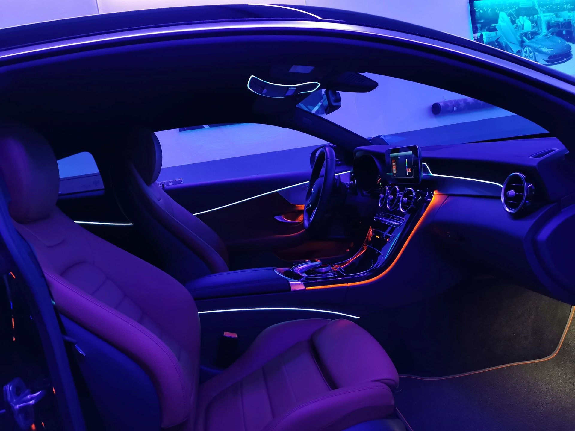 Ambientebeleuchtung Mercedes