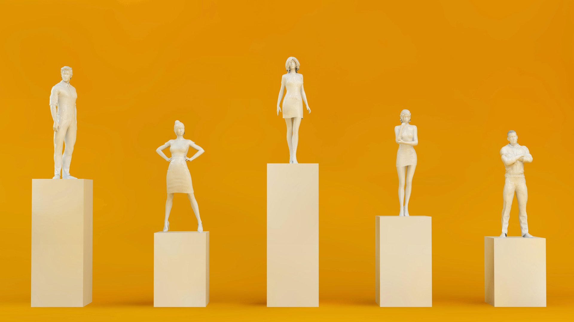 an abstract photo of a curved building with a blue sky in the background