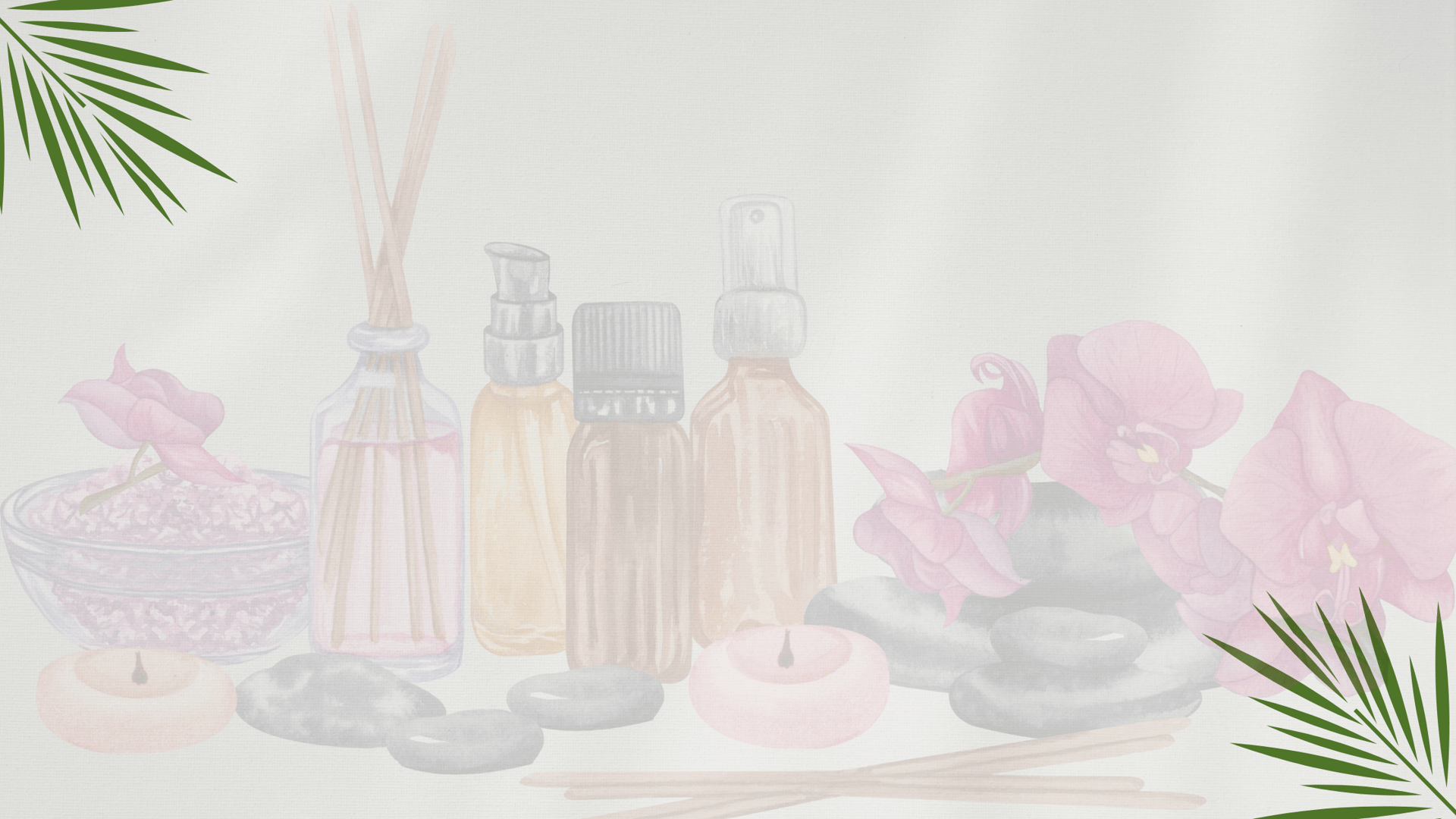 white plastic pump bottle beside pink tulips and gray towel