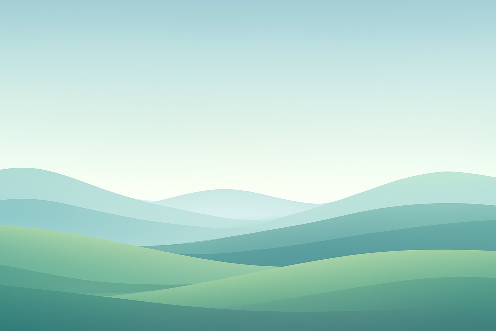 a dark green background with a curved curve