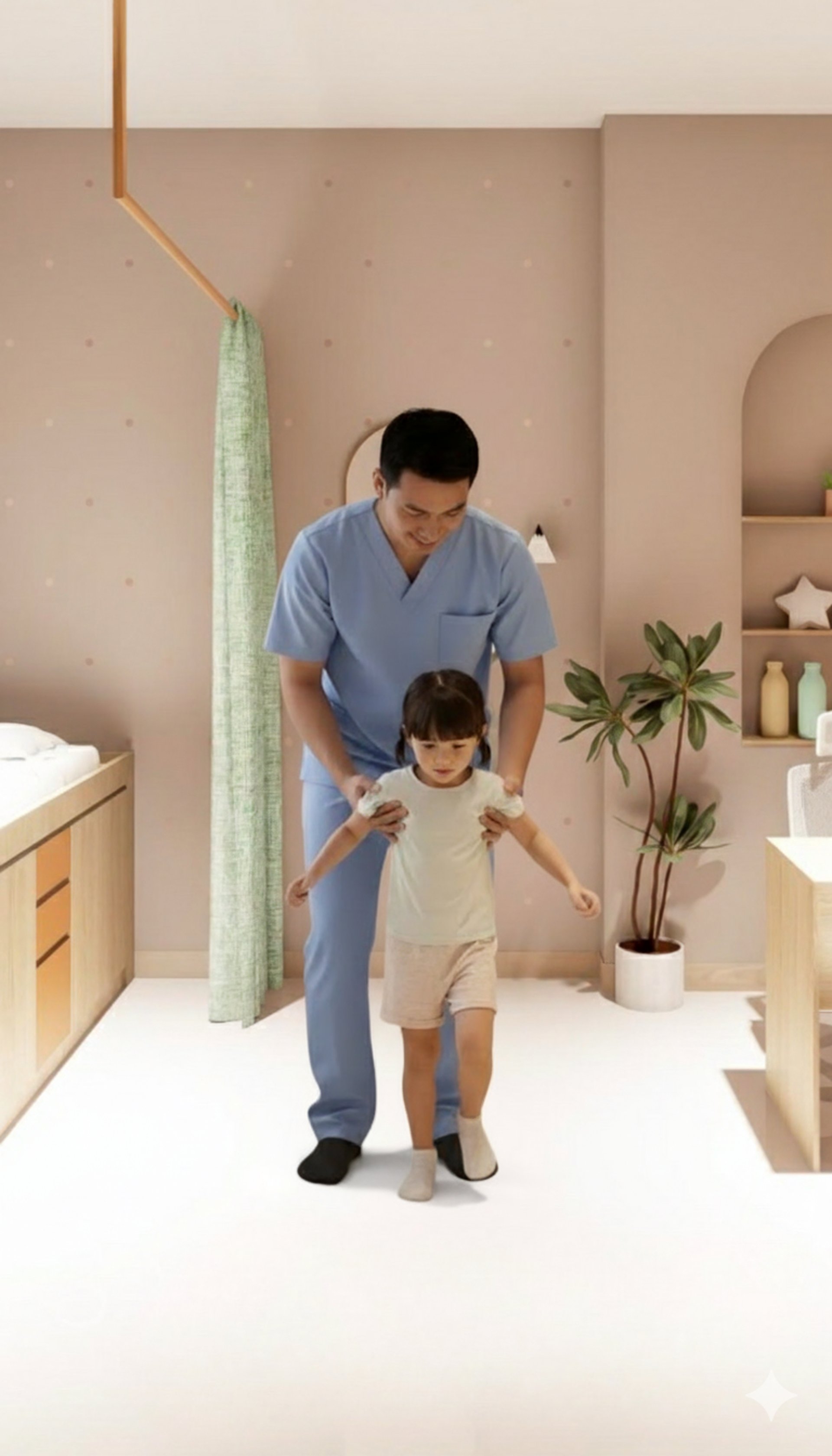 an abstract photo of a curved building with a blue sky in the background
