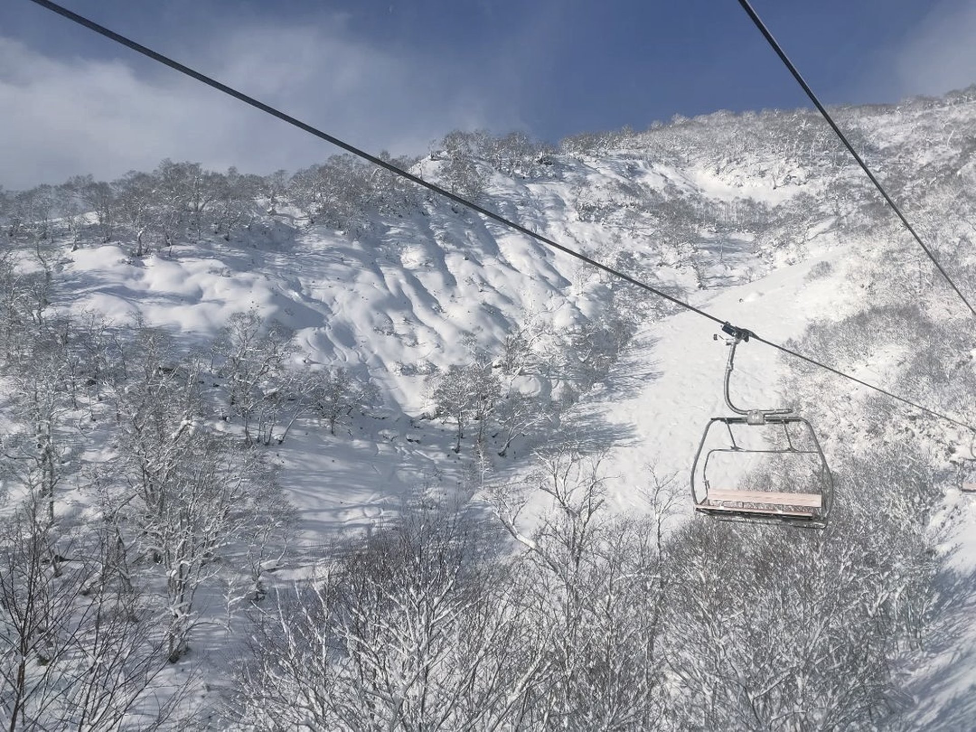 Super Ridge from old Quad lift