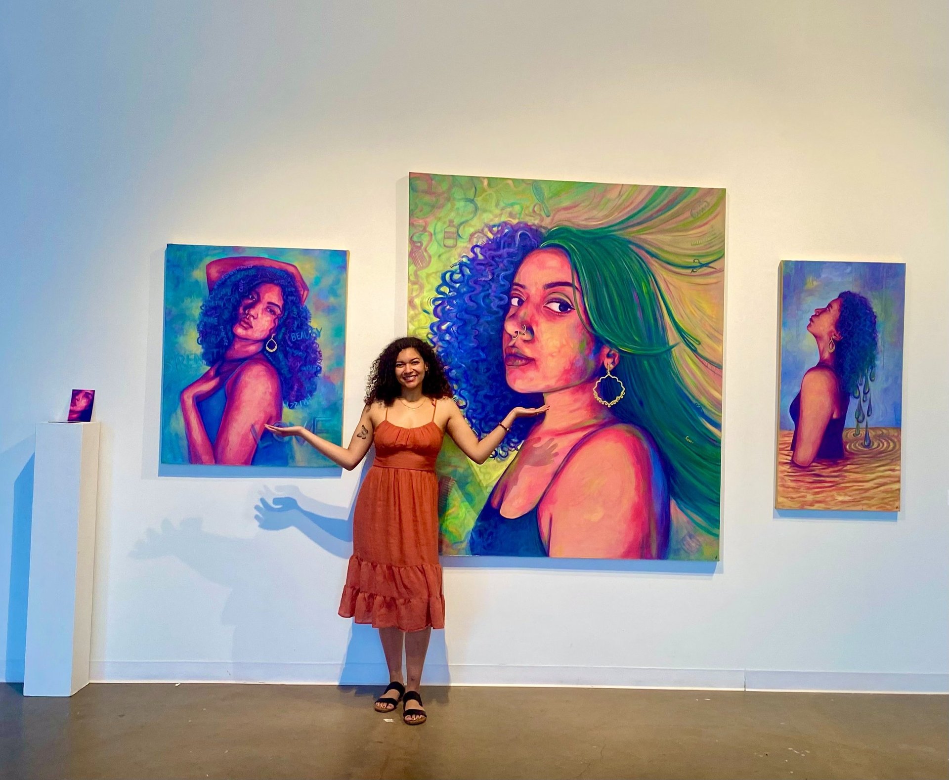 black blue and yellow textile