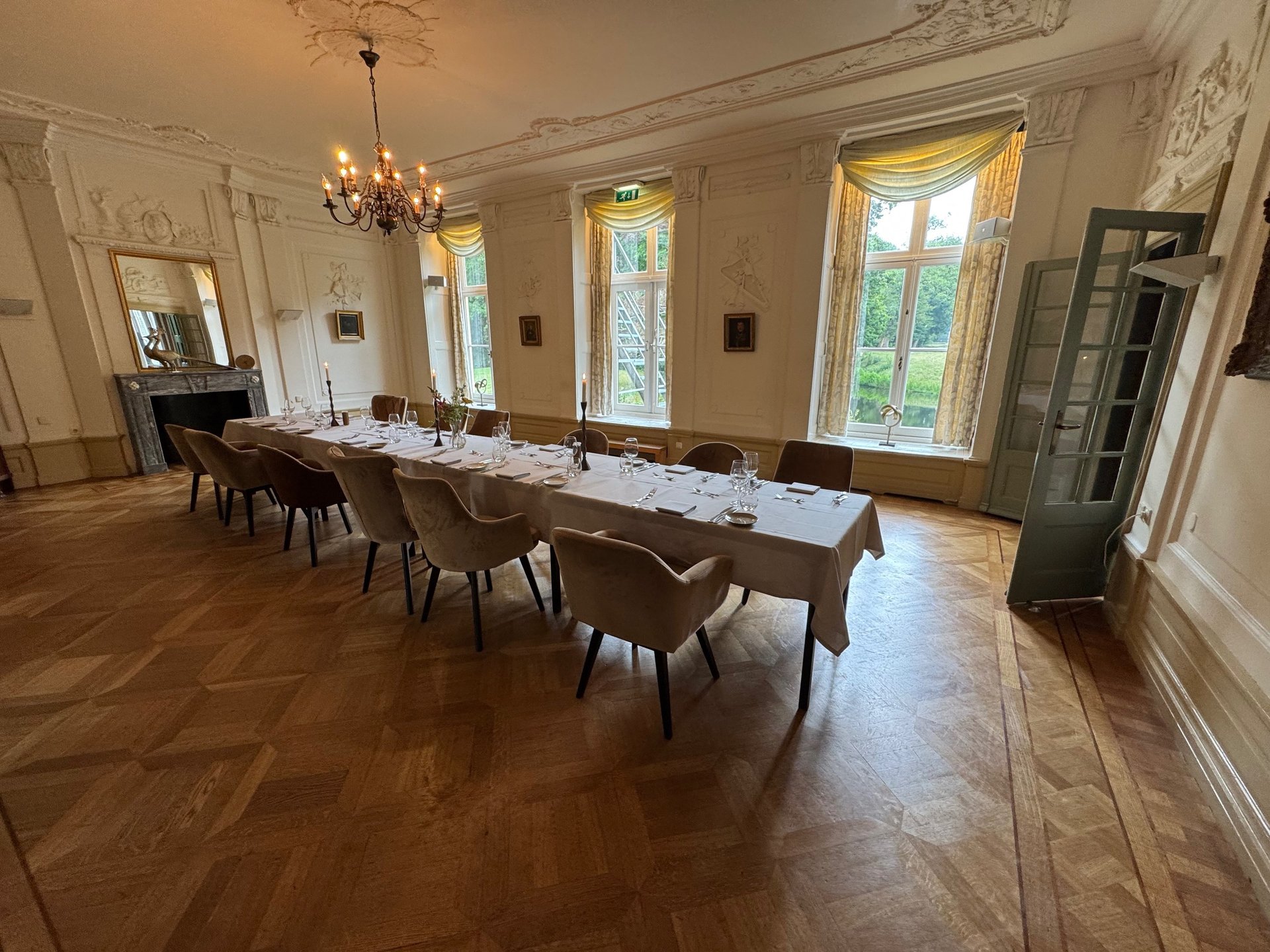 couple wearing silver-colored rings