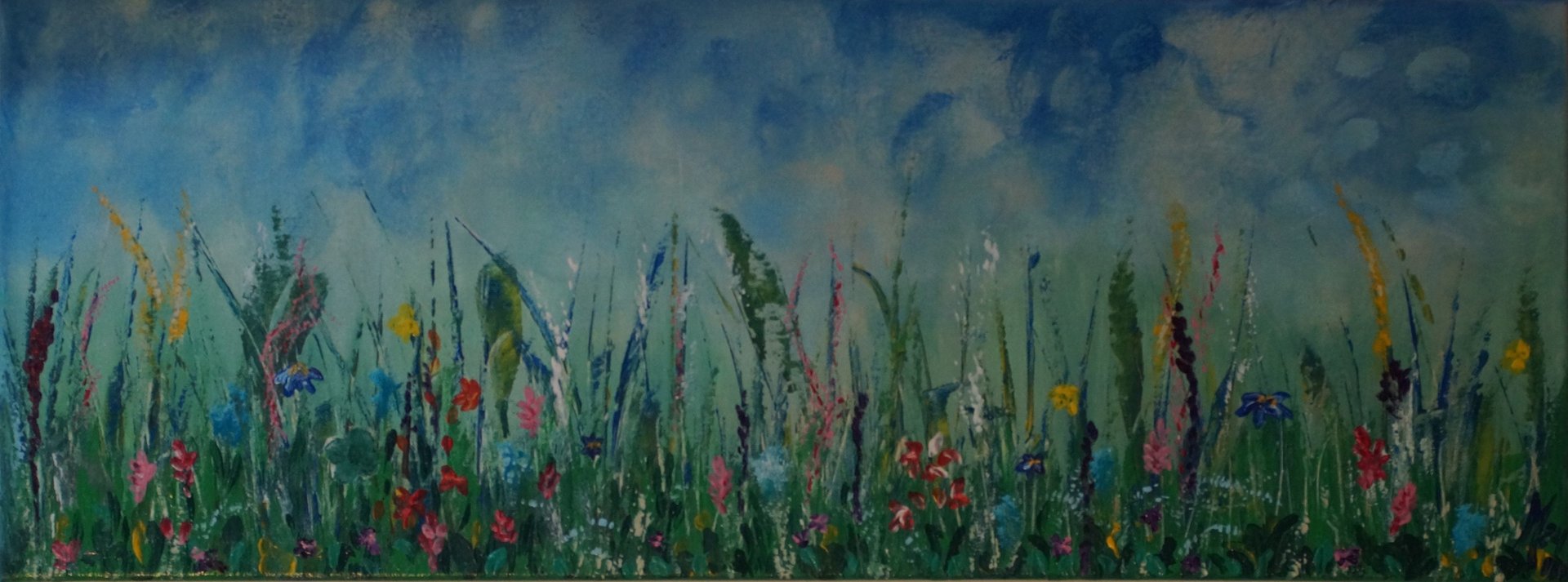 an abstract photo of a curved building with a blue sky in the background