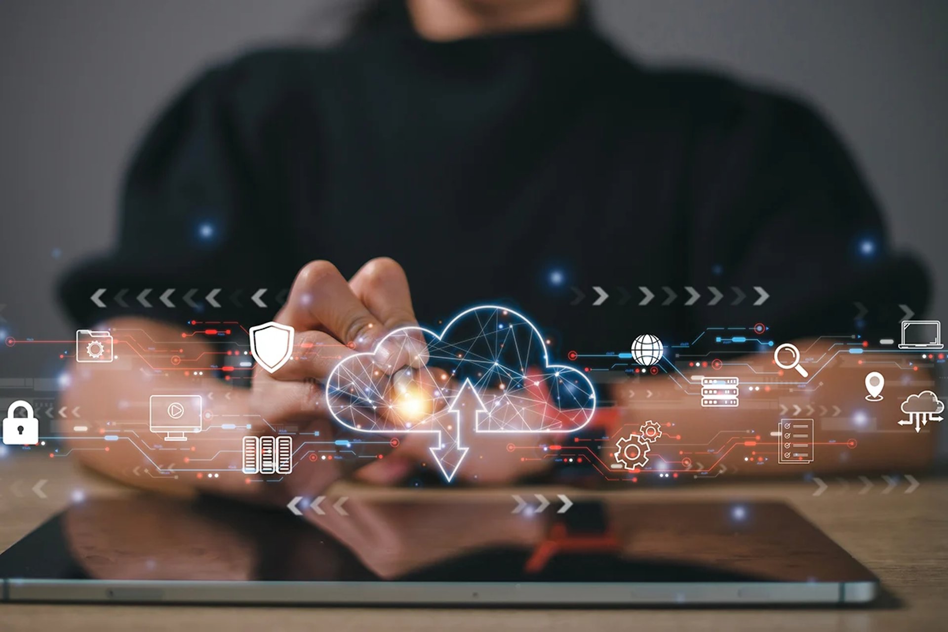 woman wearing yellow long-sleeved dress under white clouds and blue sky during daytime