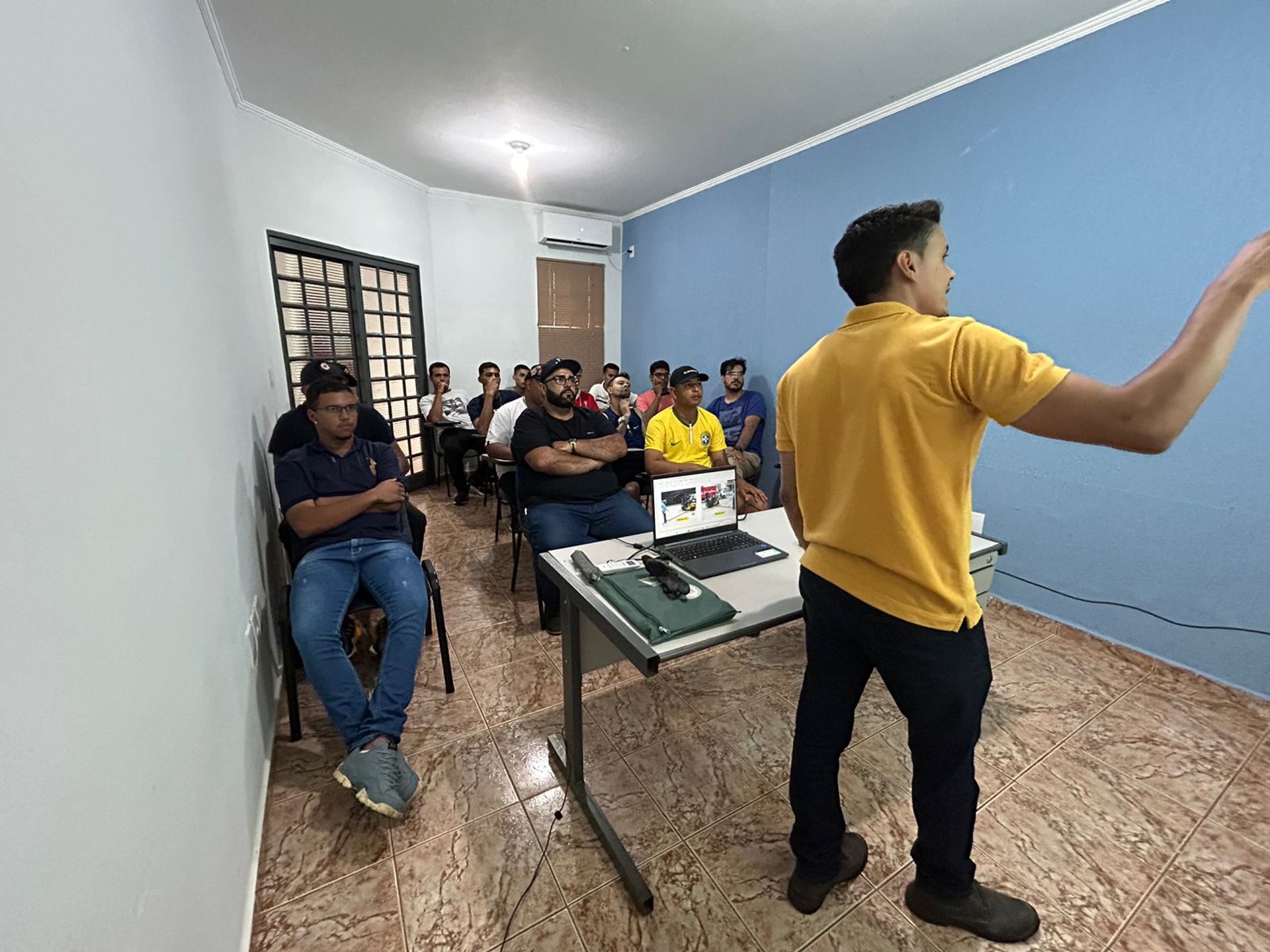 woman wearing yellow long-sleeved dress under white clouds and blue sky during daytime