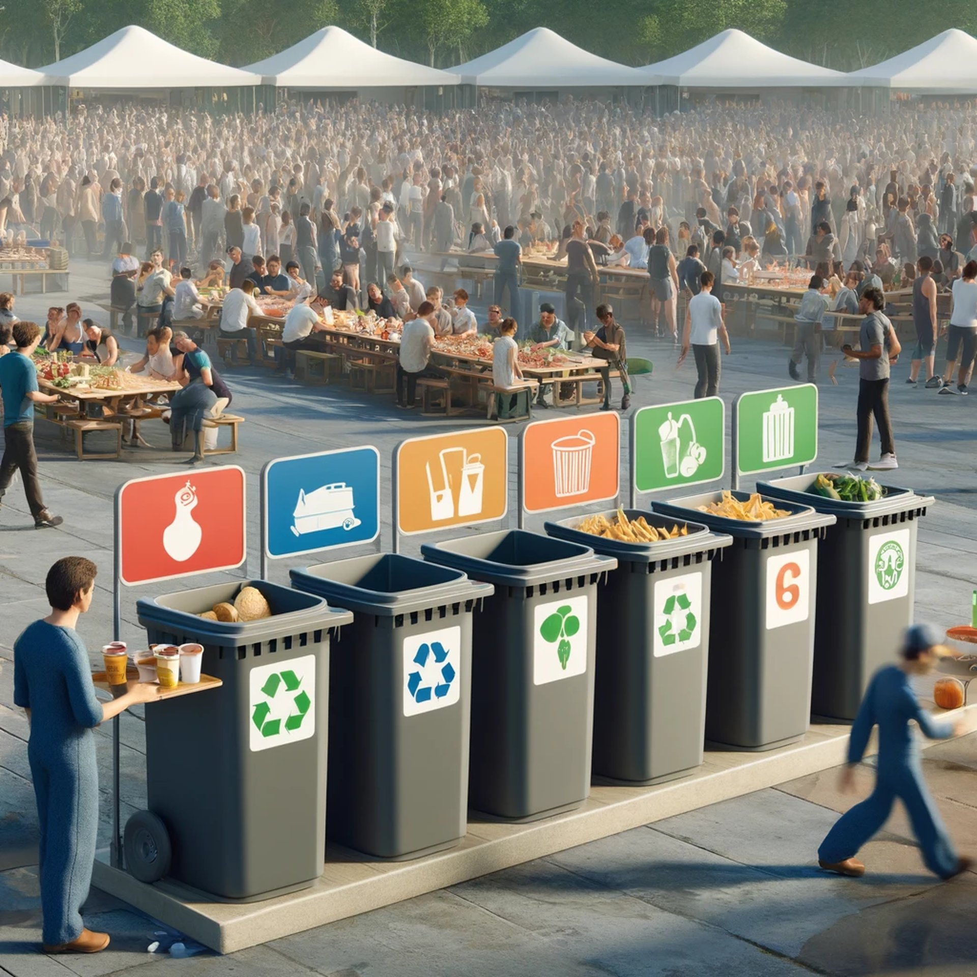 an abstract photo of a curved building with a blue sky in the background