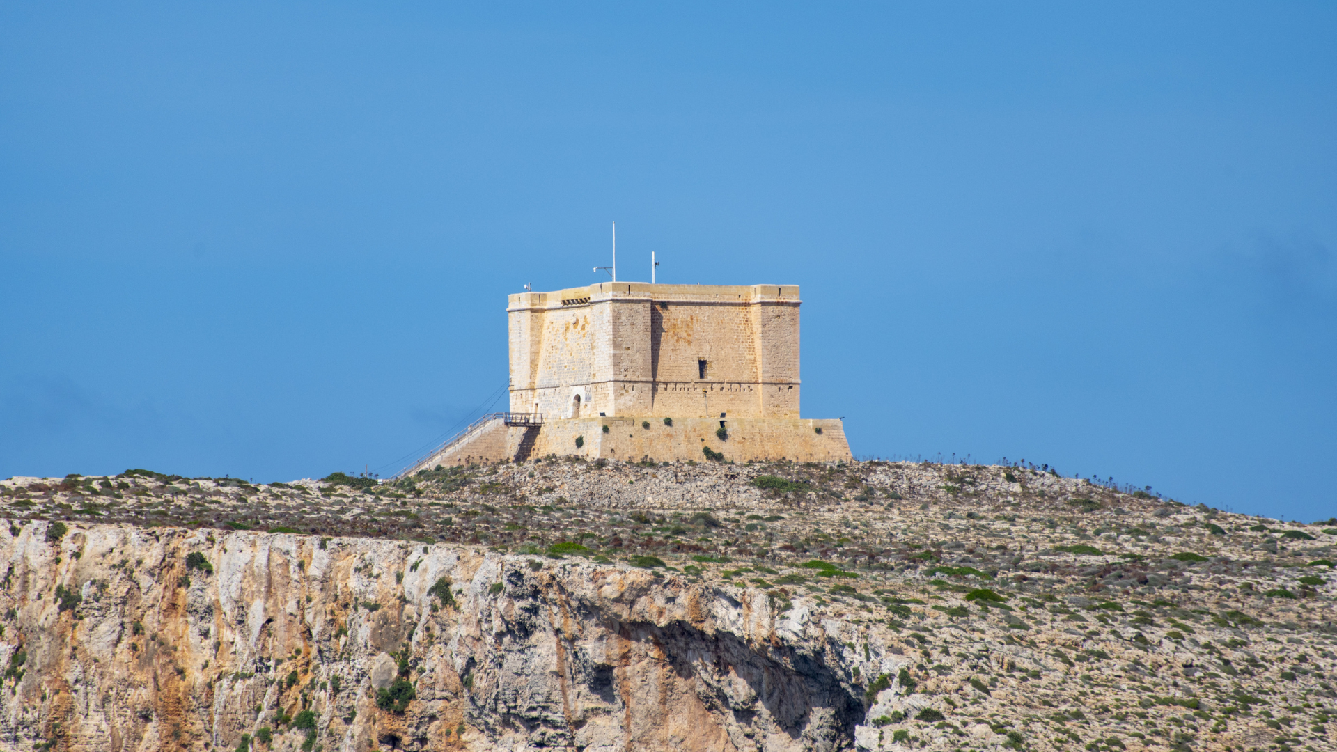 Santa Marija Tower on Comino.