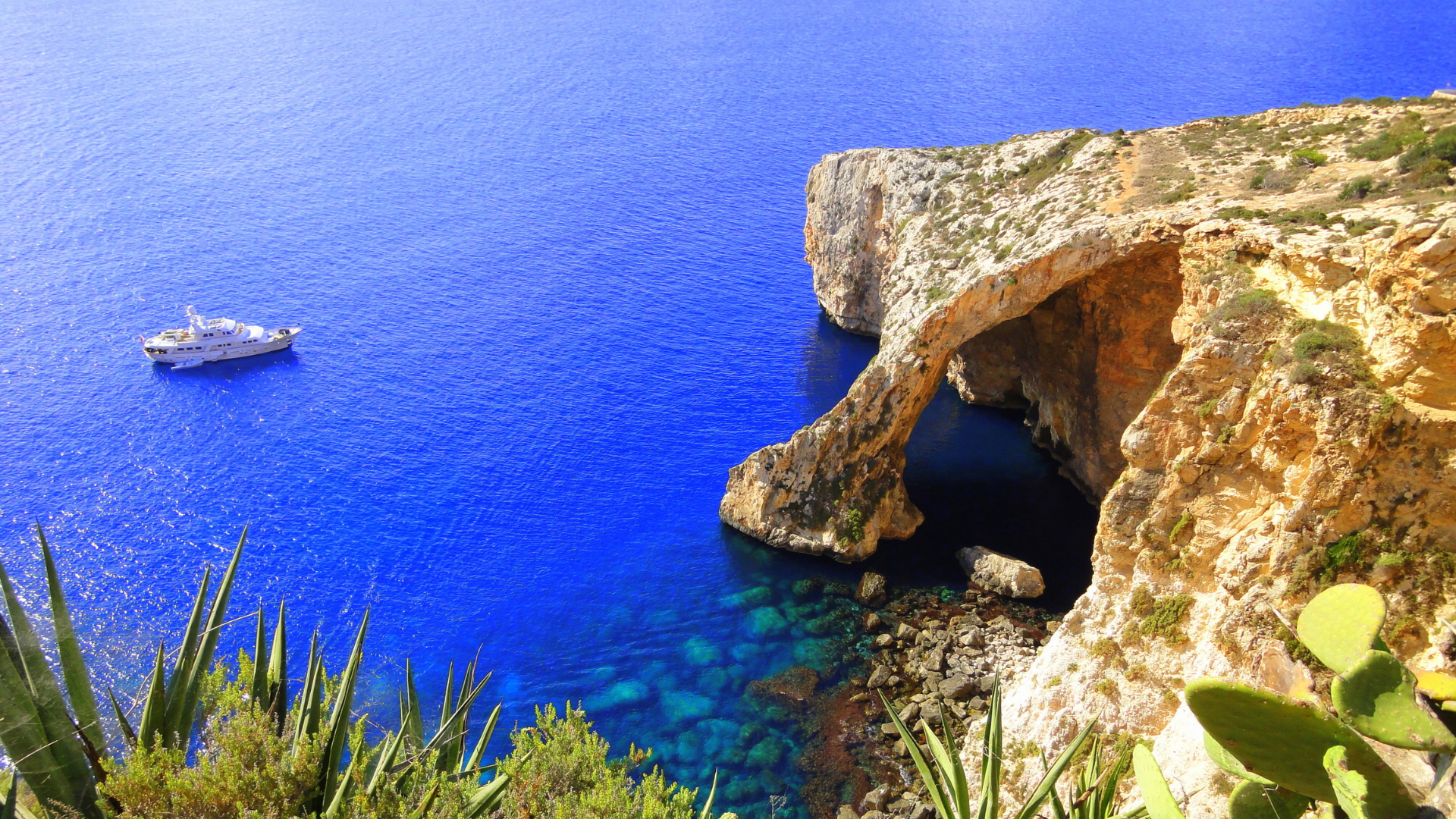 Elephant Rock, Comino.