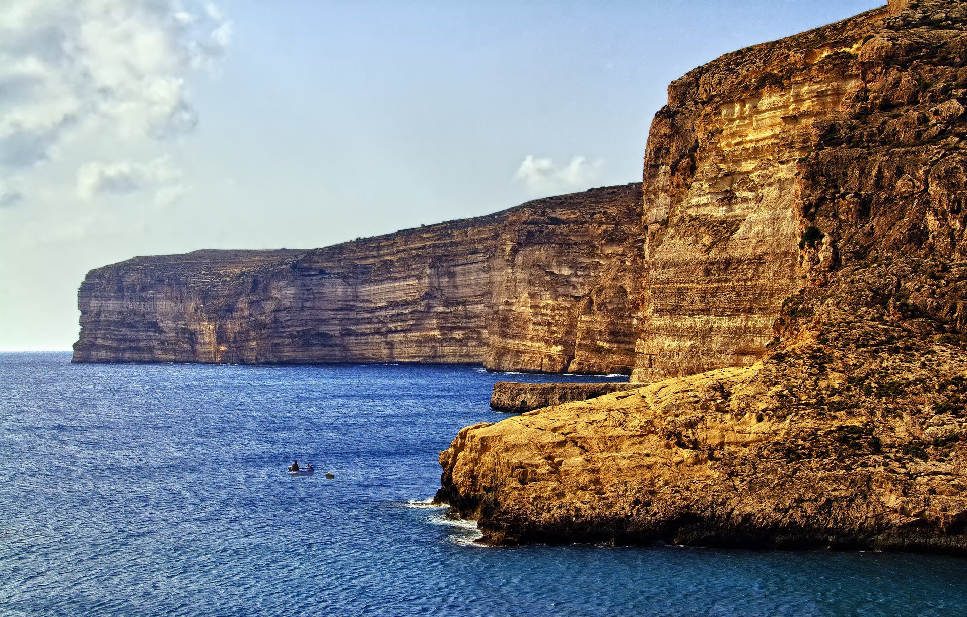 Gozo cliffs.