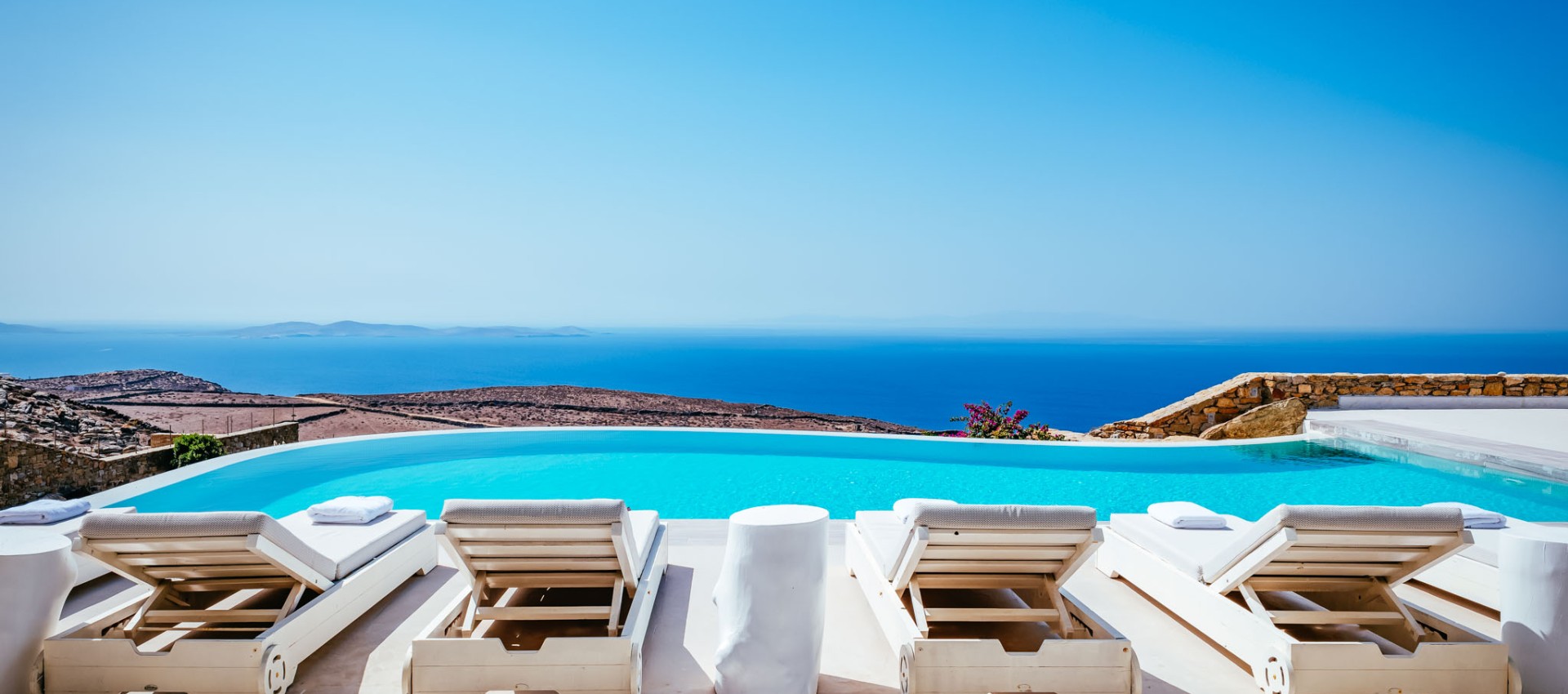 villa hillsideblue mykonos private driver sprinter van transfer 