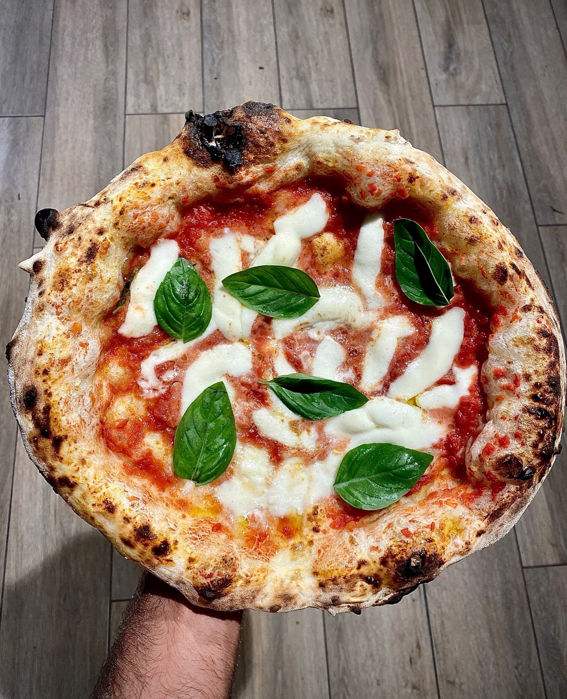 Mobile Pizza Catering Margherita Pizza