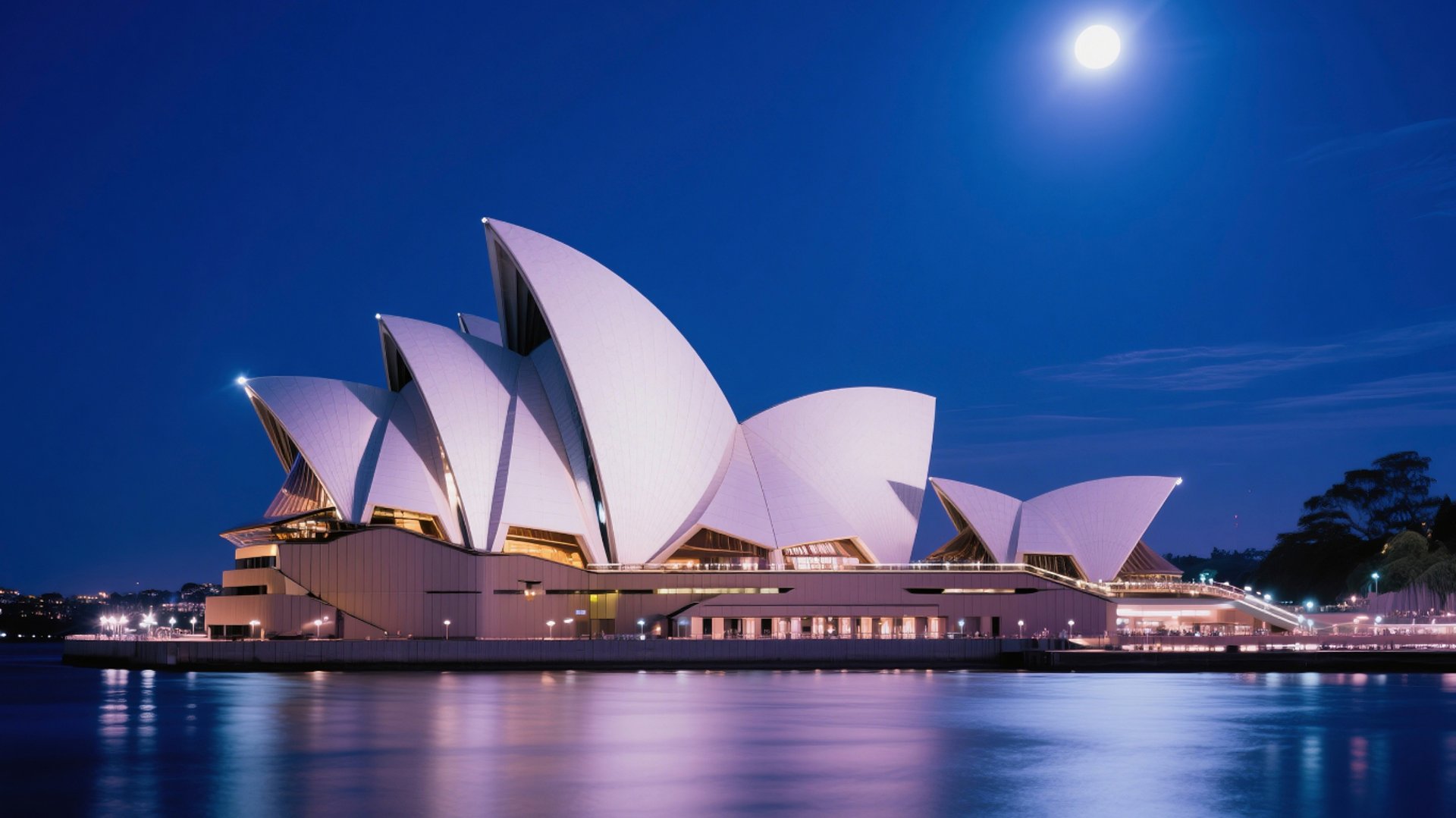 an abstract photo of a curved building with a blue sky in the background