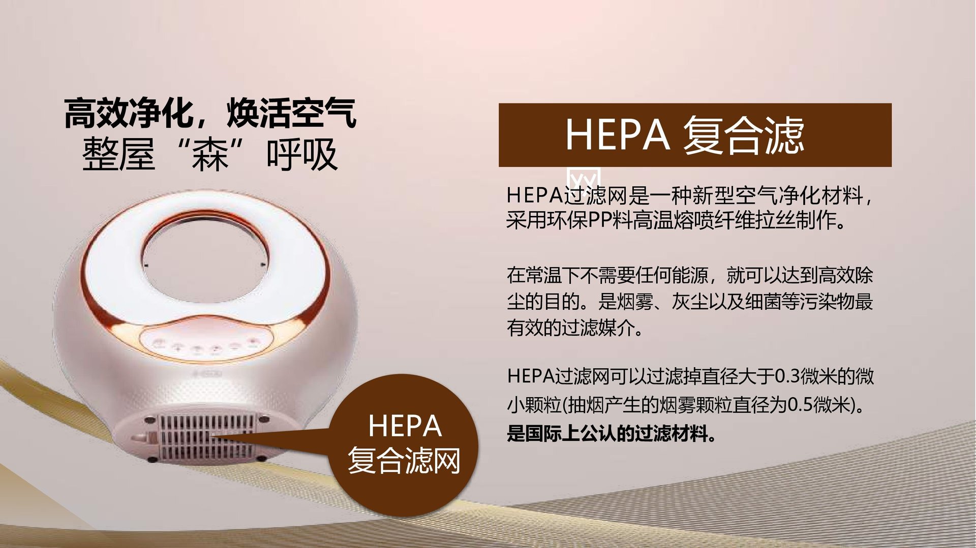 空気清浄機・イオン発生器 OlyLife A9 Smart Anion BamaAir OlyLife A9 Air Purifier - Pure, Clean Air