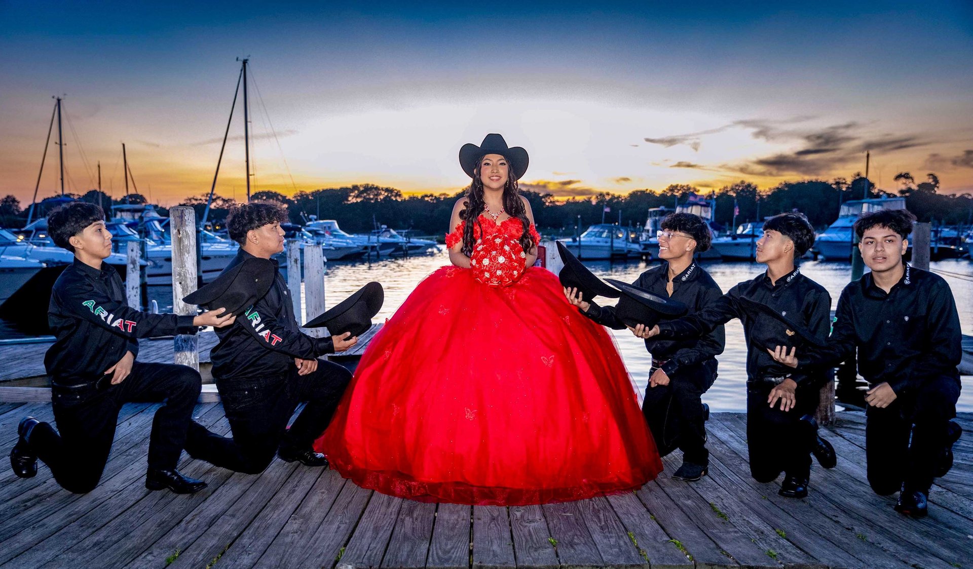 an abstract photo of a curved building with a blue sky in the background