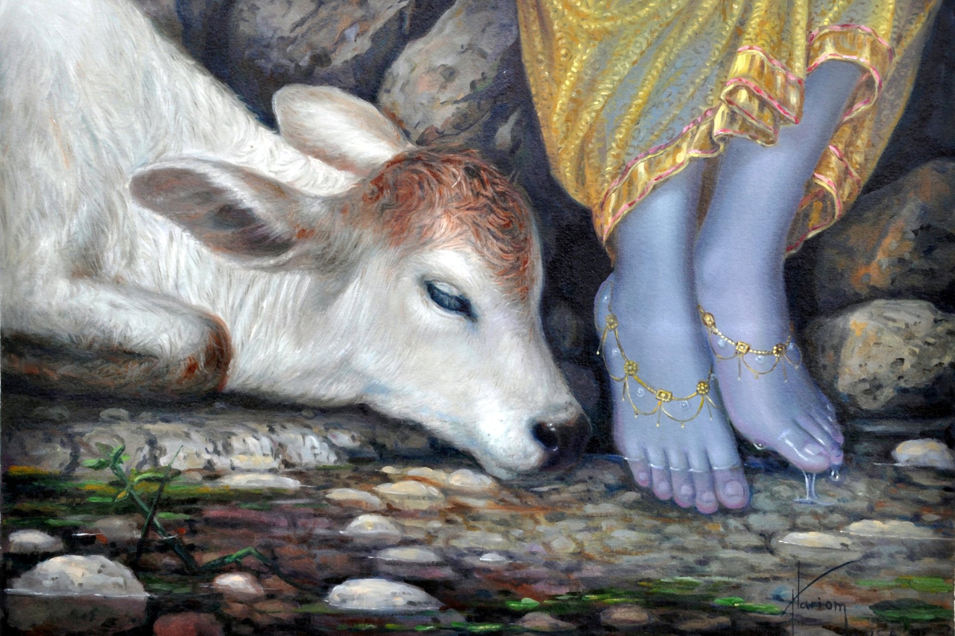 woman holding dried flower