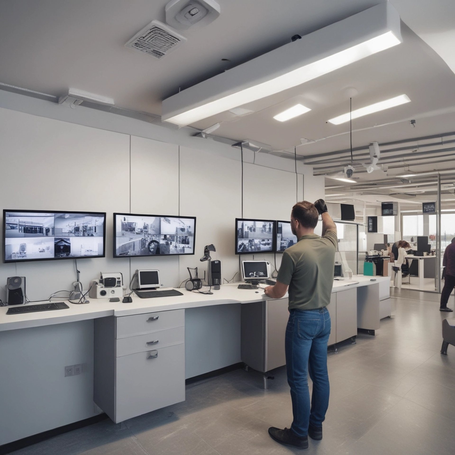 black blue and yellow textile